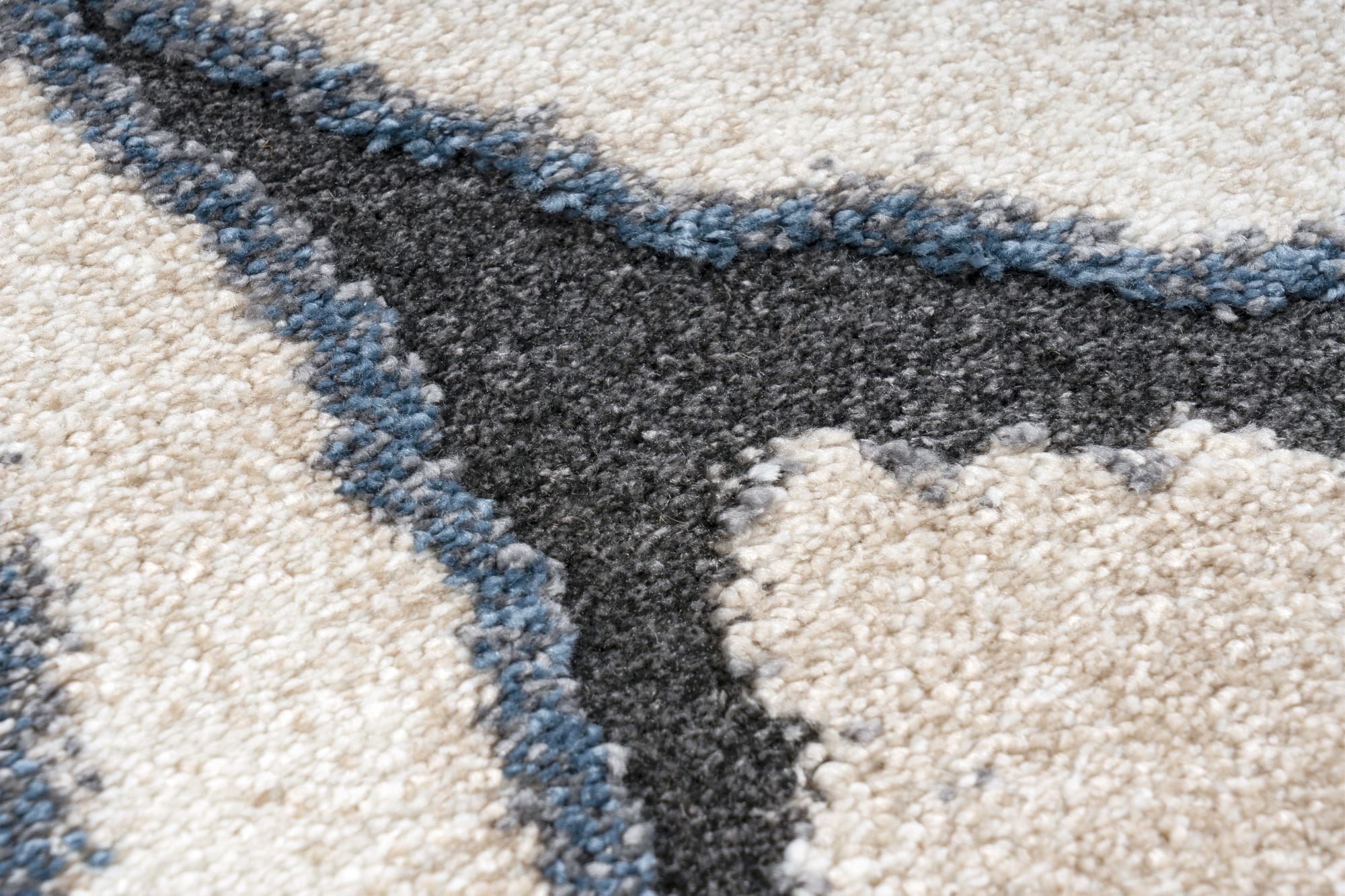 Kayoom Teppich »Firenze 486« rechteckig 22 mm Höhe Kurzflor, Modernes Muster, Fussbodenheizungsgeeignet, Wohnzimmer