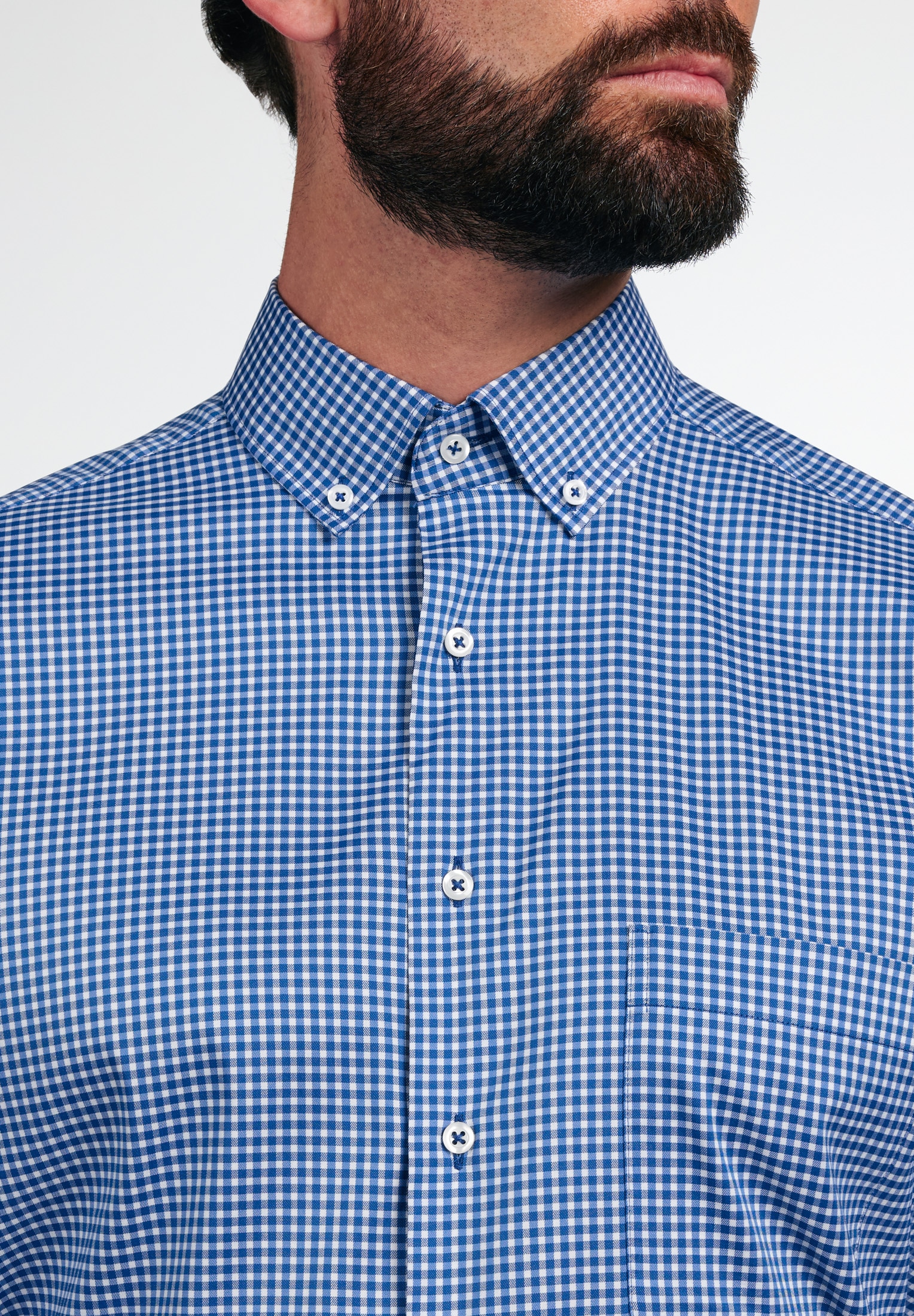 Eterna Chemise à manches longues »MODERN FIT« EASY IRON (bügelleicht)