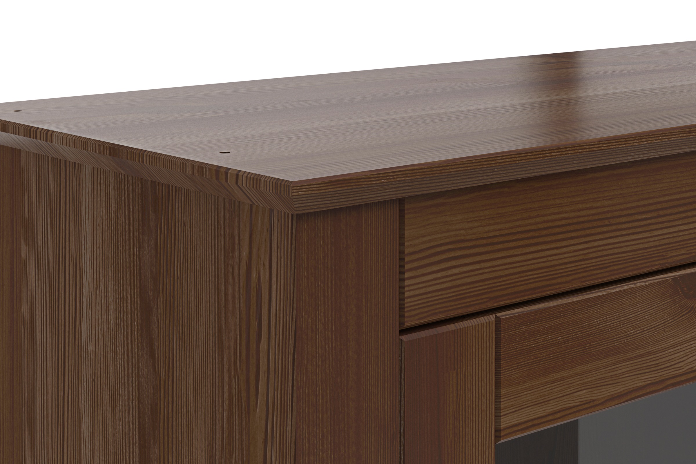 Home affaire Vitrine »Liotta« Mit 2 Glastüren und 1 Schublade