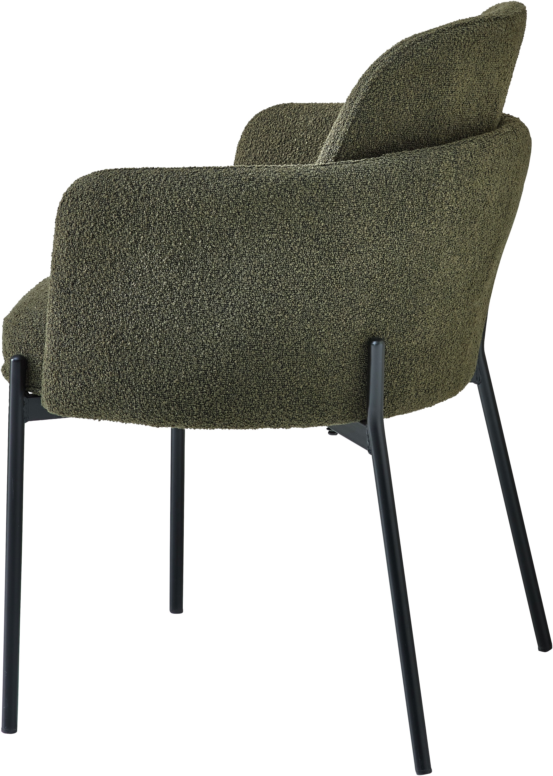 Stolkom Chaise avec accoudoirs »Flora BxHxT 61x84x63 cm« (Ensemble) 2 cuisBreite 61cm, Federkern im Sitz