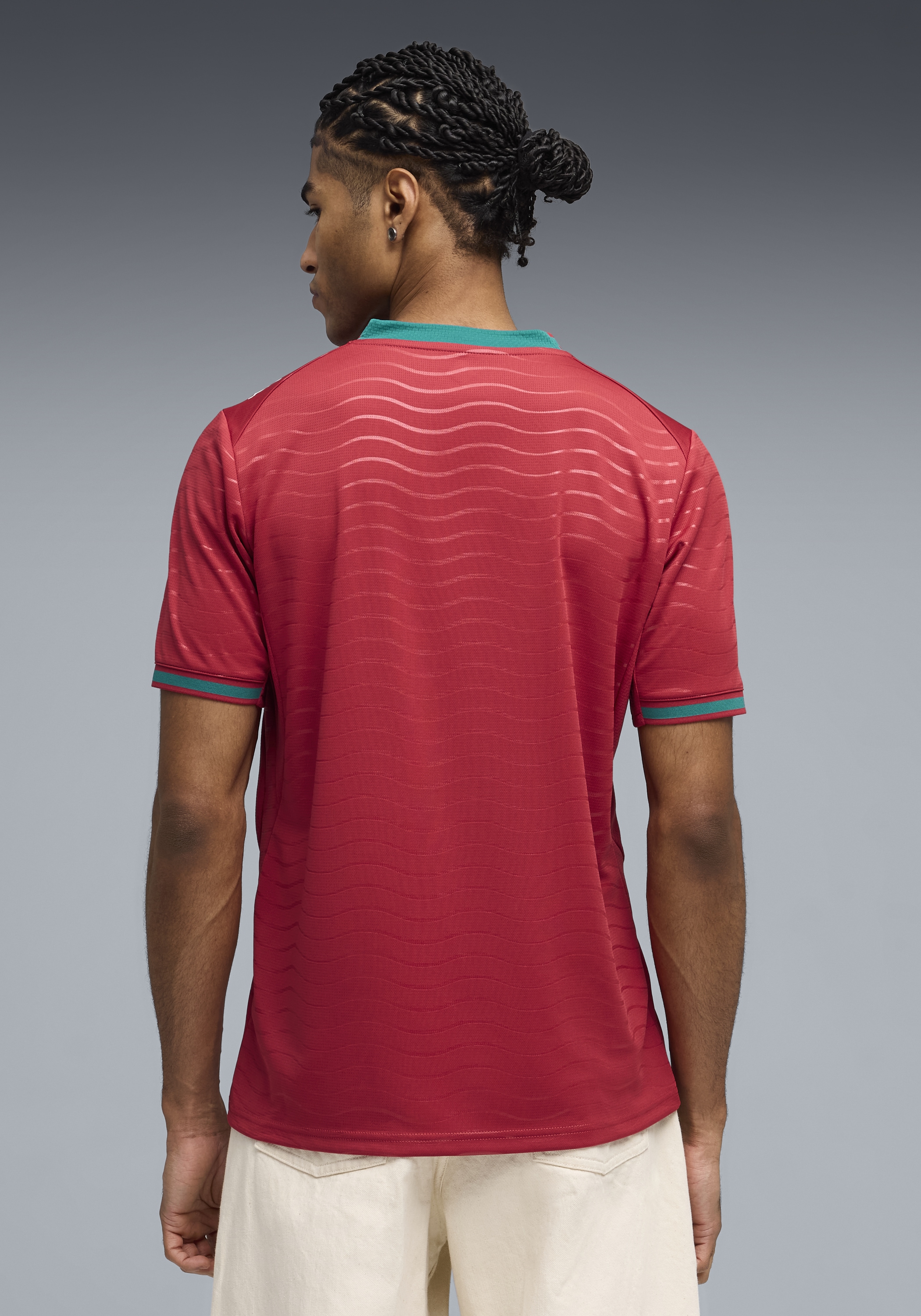 PUMA Fussballtrikot »FPF HOME JERSEY REPLICA« für Fussball, Kurzarm, mit Rundhalsausschnitt, DryCELL-Technologie