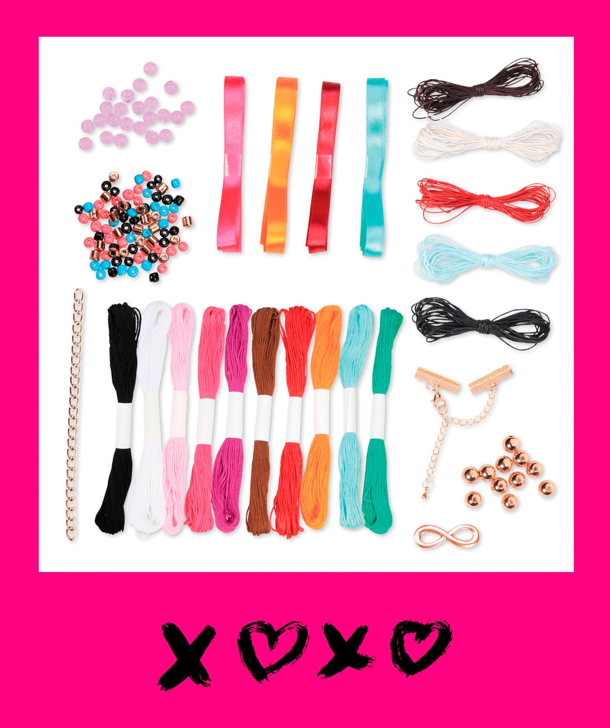 Lena® Set créatif »Freundschaftsbänder, gross«