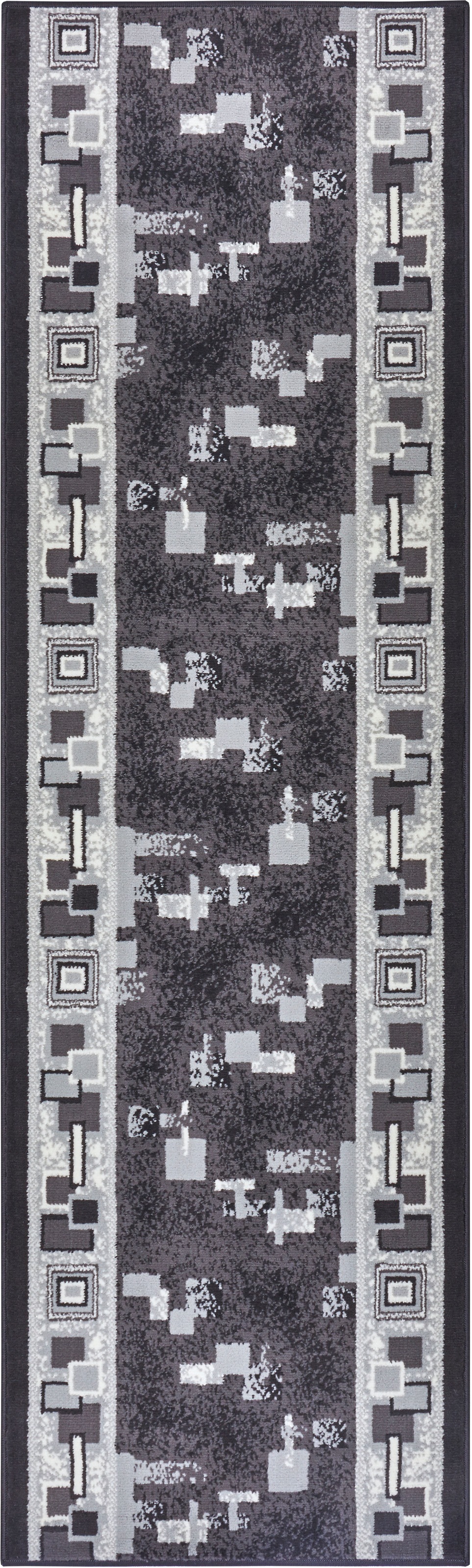 HANSE Home Läufer »Cube« rechteckig 9 mm Höhe Kurzflor, Teppichläufer, Küchenläufer, Teppich, Küche, Flur, Rauten