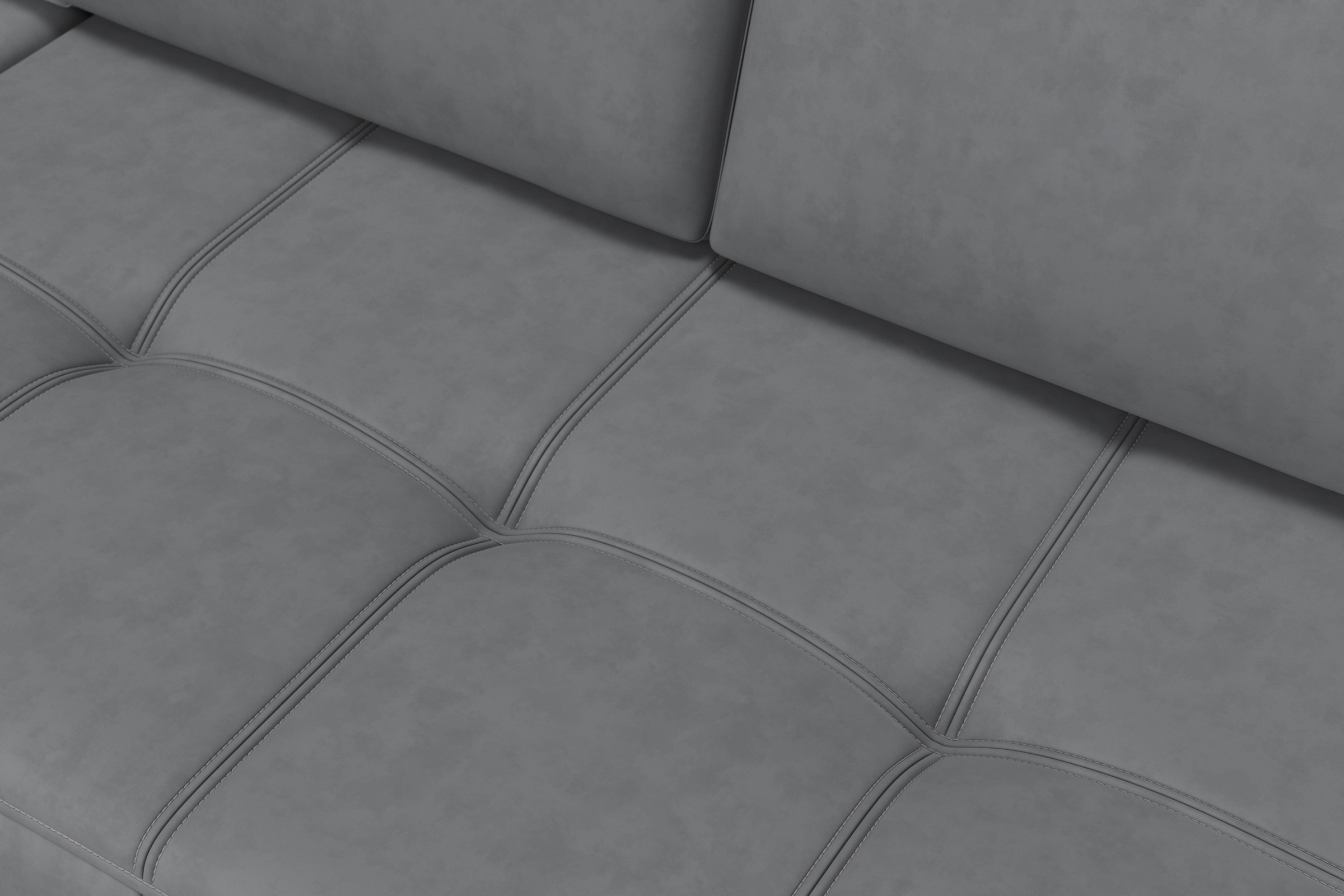 sit&more Wohnlandschaft »Bendigo U-Form« inklusive Sitztiefenverstellung, Bodenfreiheit 15 cm, in 2 Fussfarben