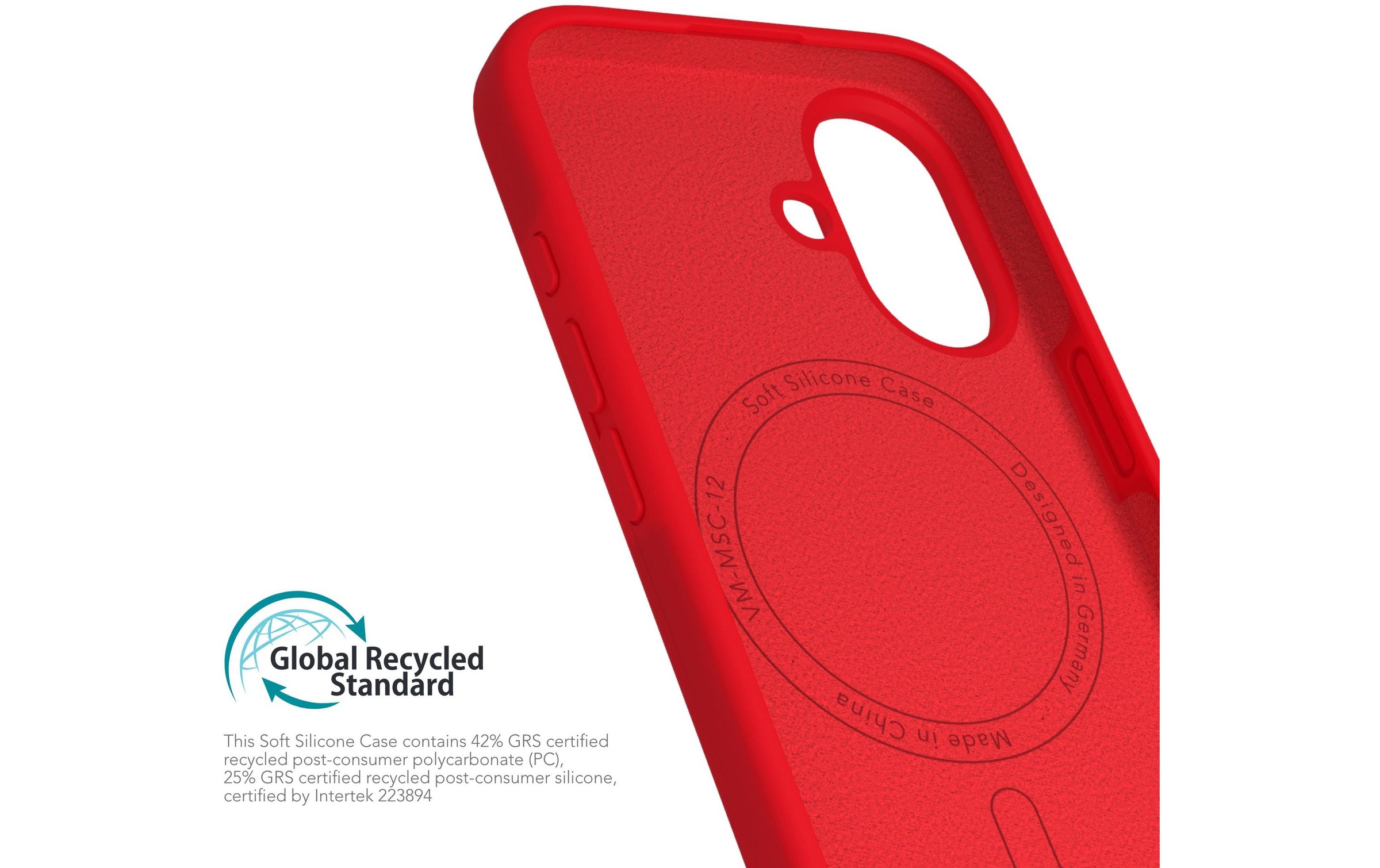 VONMÄHLEN Backcover »Soft Silicone iPhone 16« iPhone 16