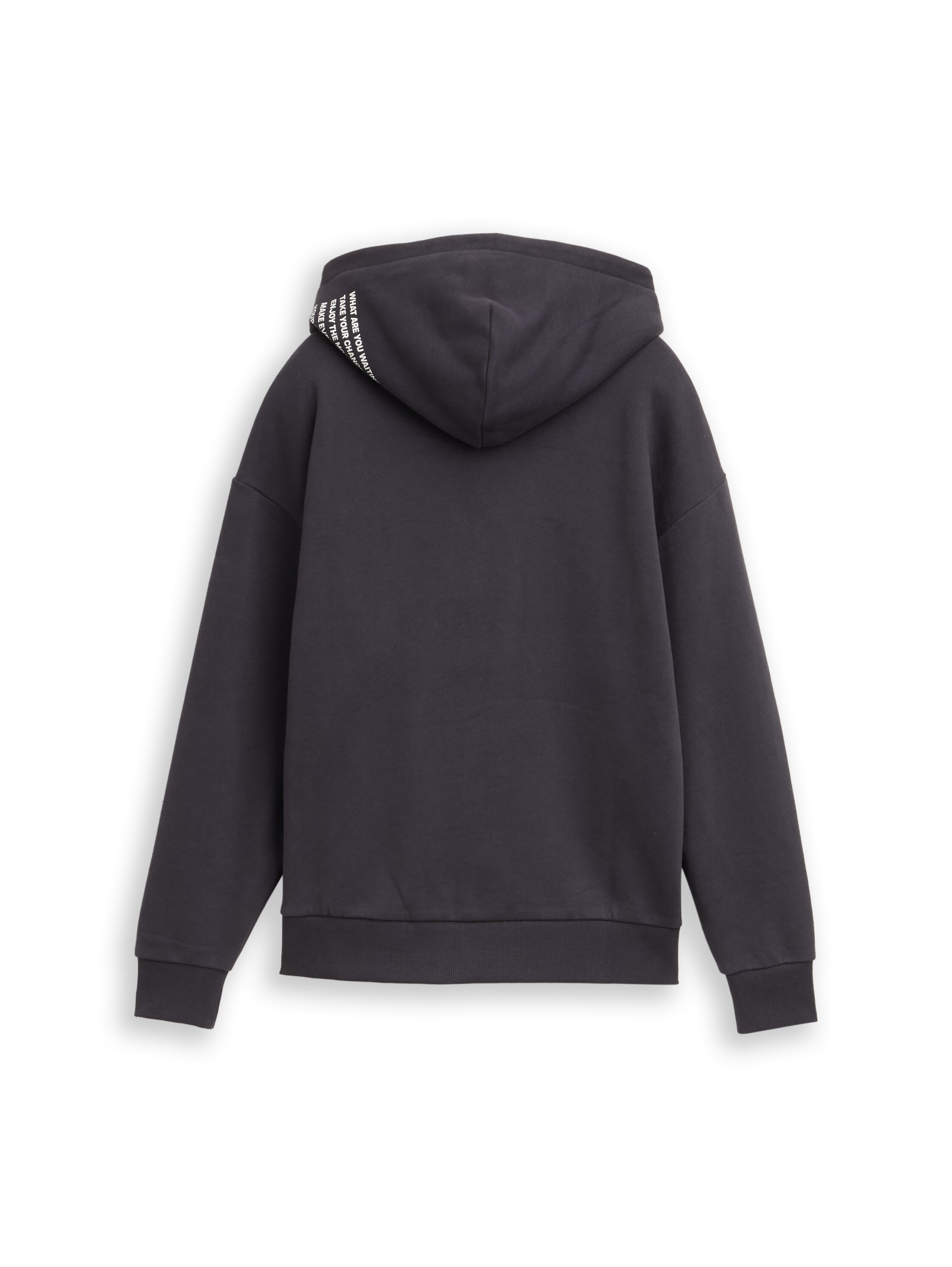 TOM TAILOR Sweatshirt , mit Schriftzug auf Kapuze
