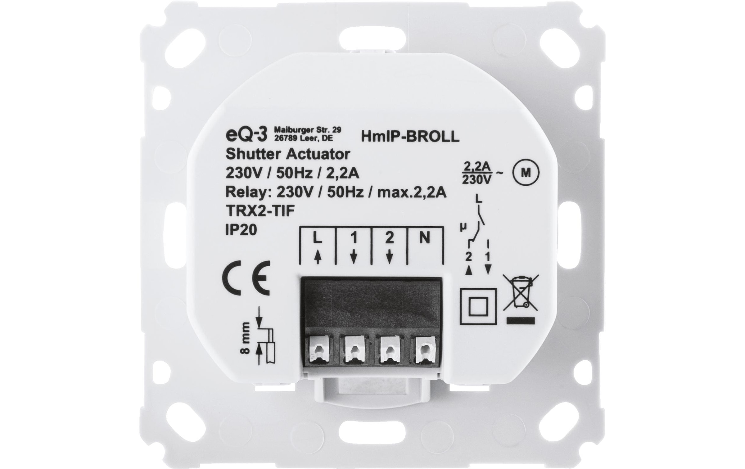 Homematic IP Sensor »für Markenschalter«