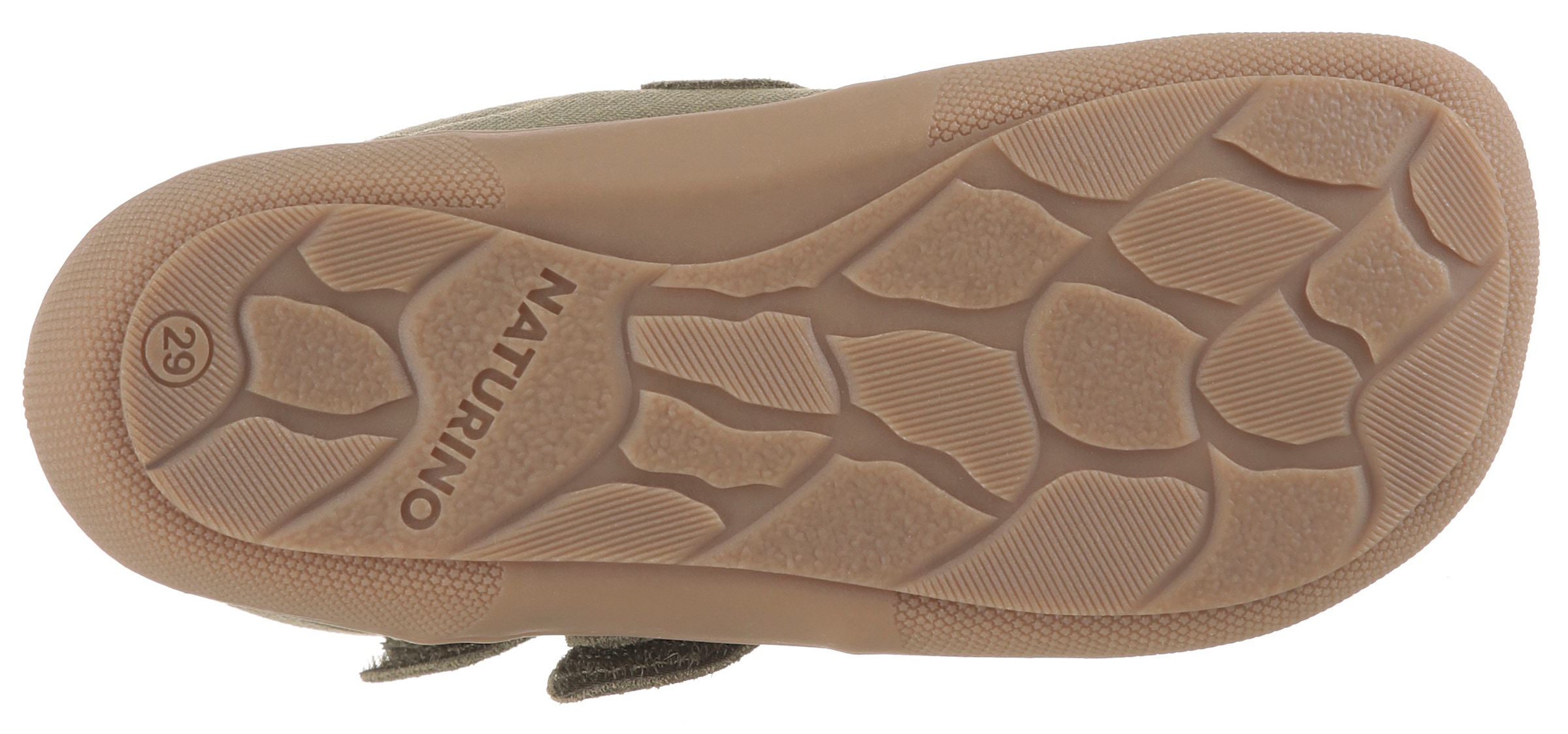 Naturino Bottes d'hiver »BAREFOOT KODDAS VL«  Bottes à scratch avec doublure en laine, gabarit de taille à télécharger