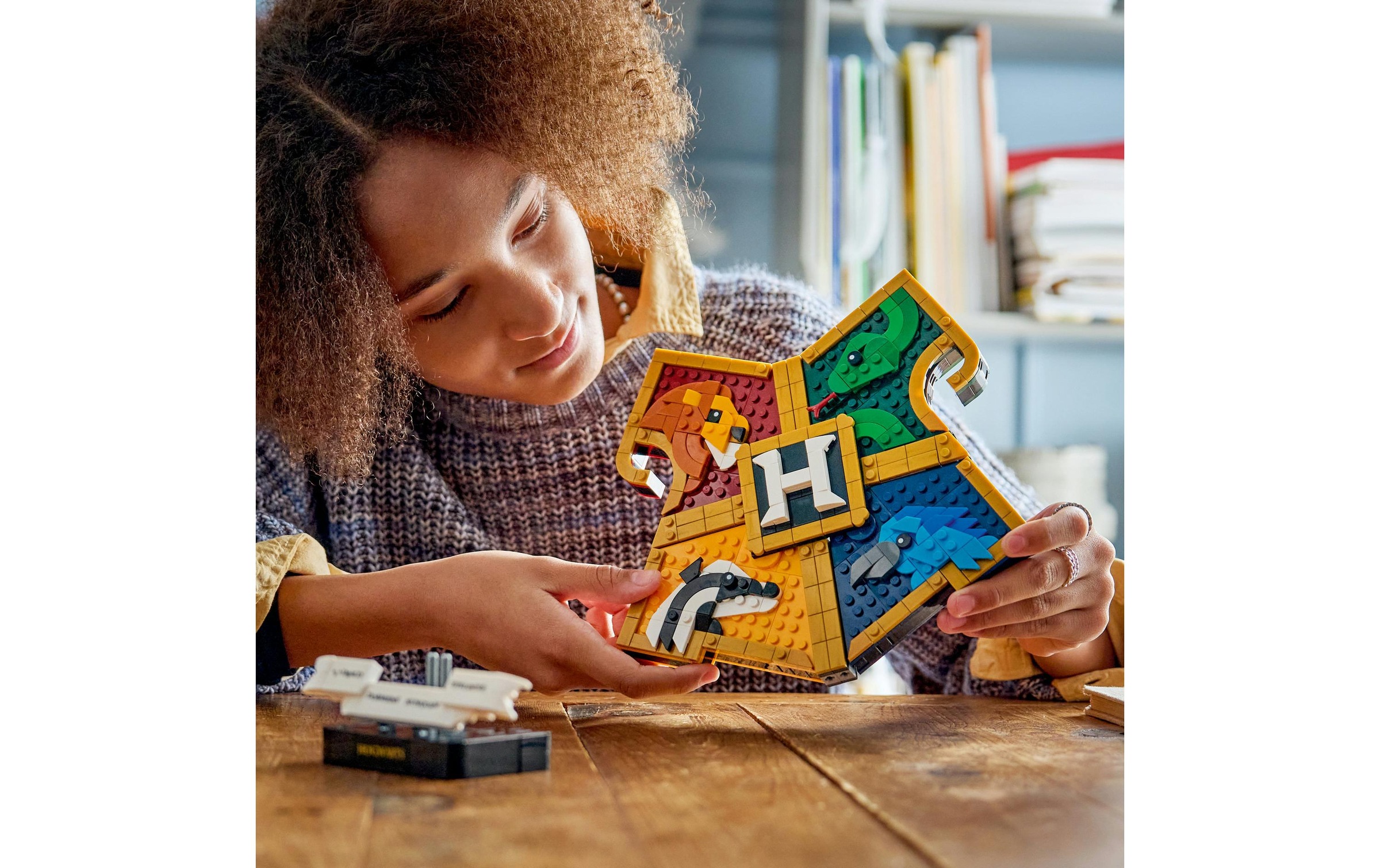 LEGO® Konstruktionsspielsteine »Hogwarts Hauswappen (76462), LEGO Harry Potter« Made in Europe