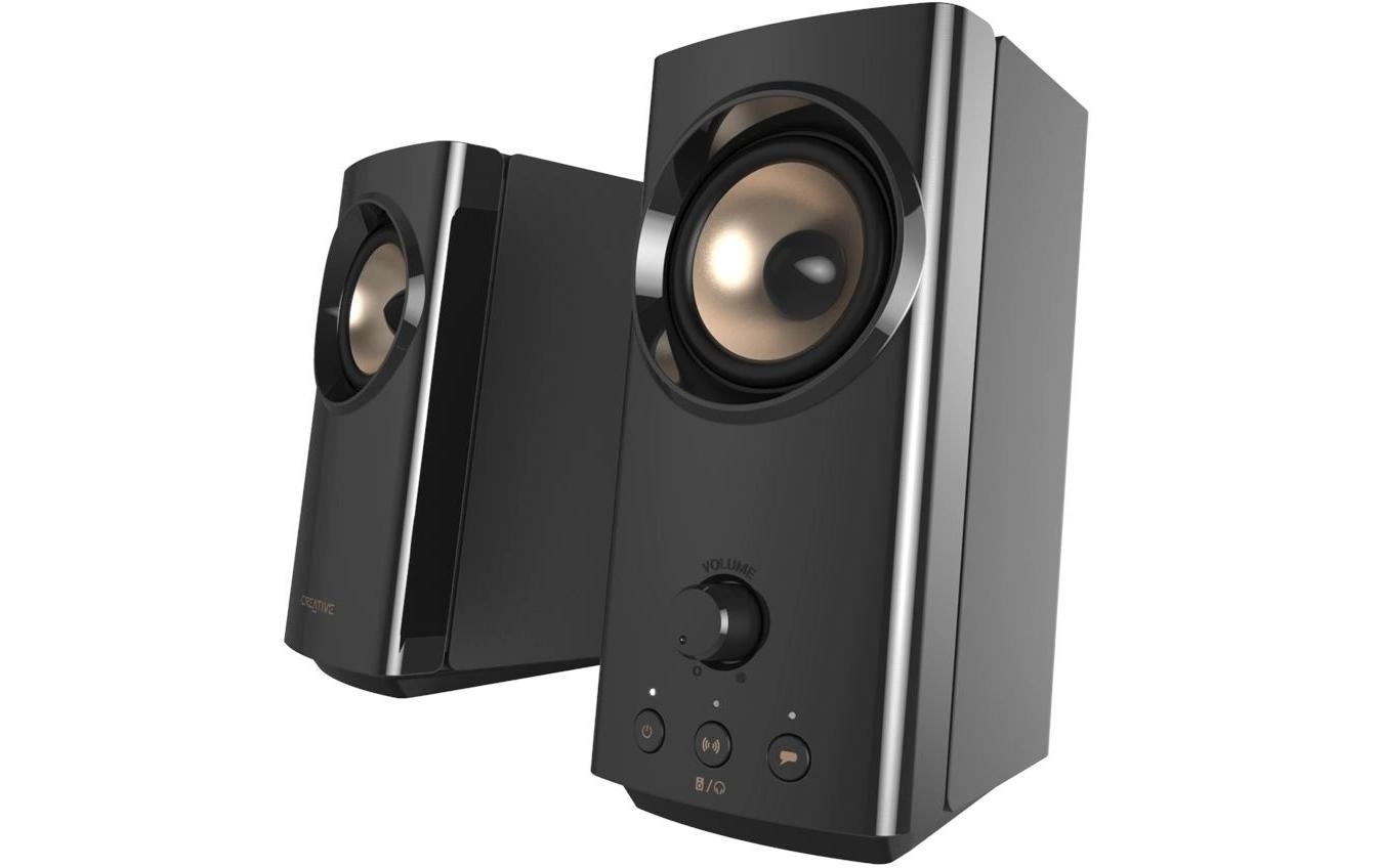 Creative PC-Lautsprecher »T60« 2.0 (Bluetooth Lautstärkeregelung | Pairing 30 W)
