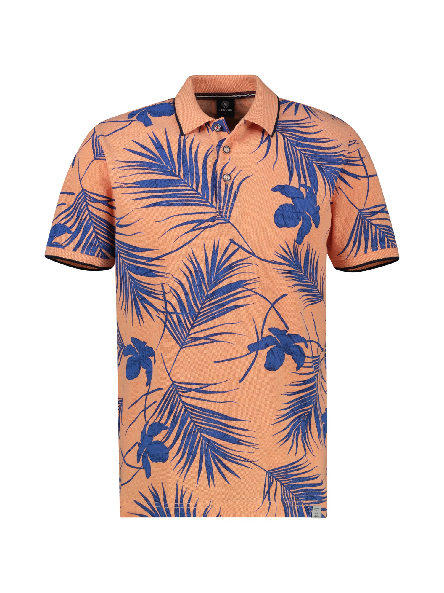 LERROS Polo »LERROS Modisches Poloshirt, sommerlich gemustert«