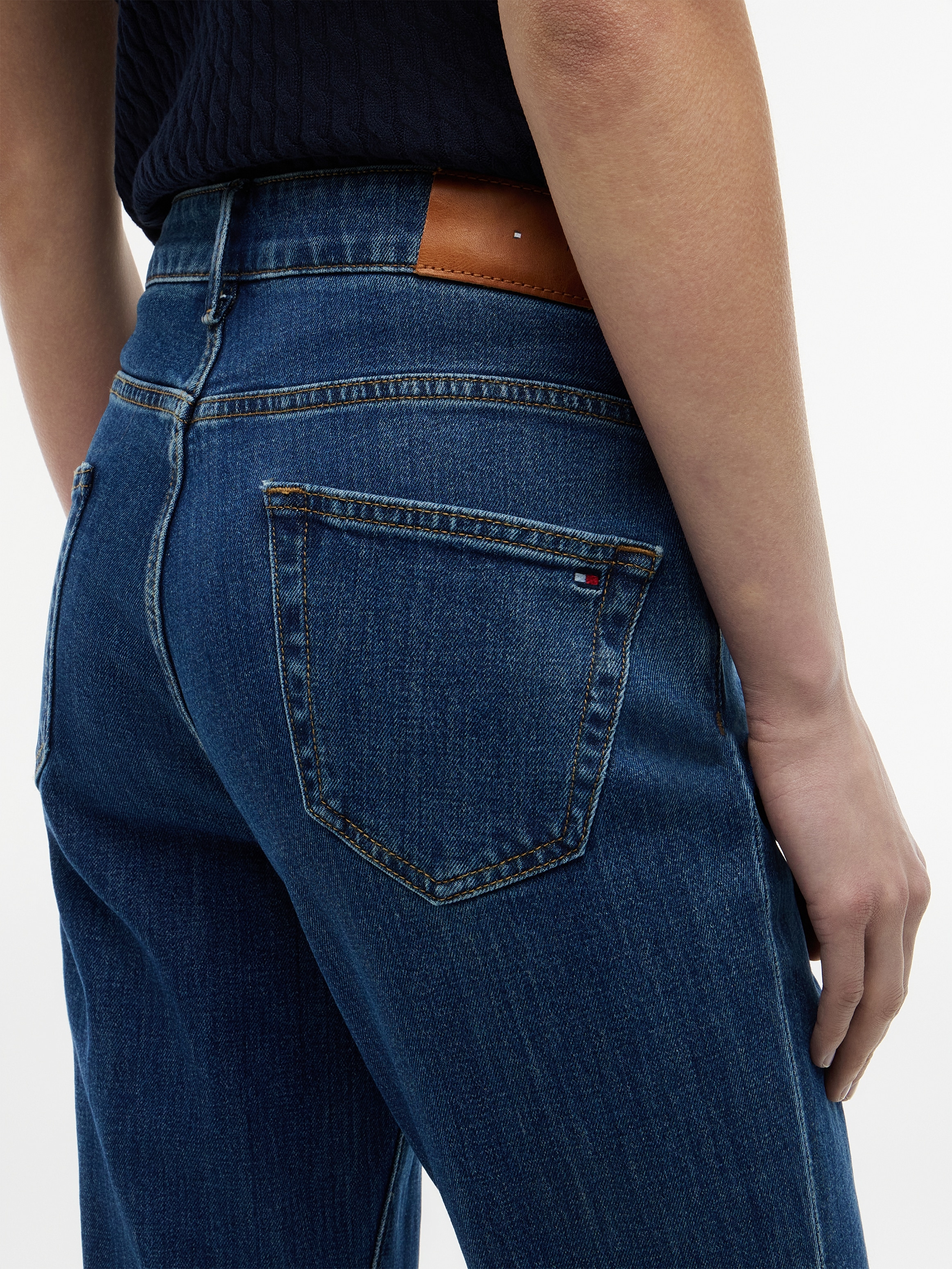 Tommy Hilfiger Jeans bootcut »BOOTCUT RIAN RW« Baumwollmischung, Stretch, ausgestellte Beinform