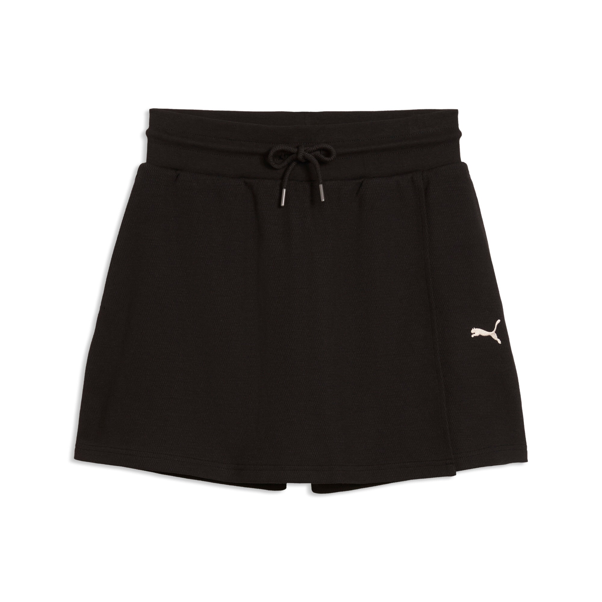 PUMA Jupe en sweat »CLASS HIGH-WAIST SKORT« en mélange de coton, pour activités sportives, style sportif