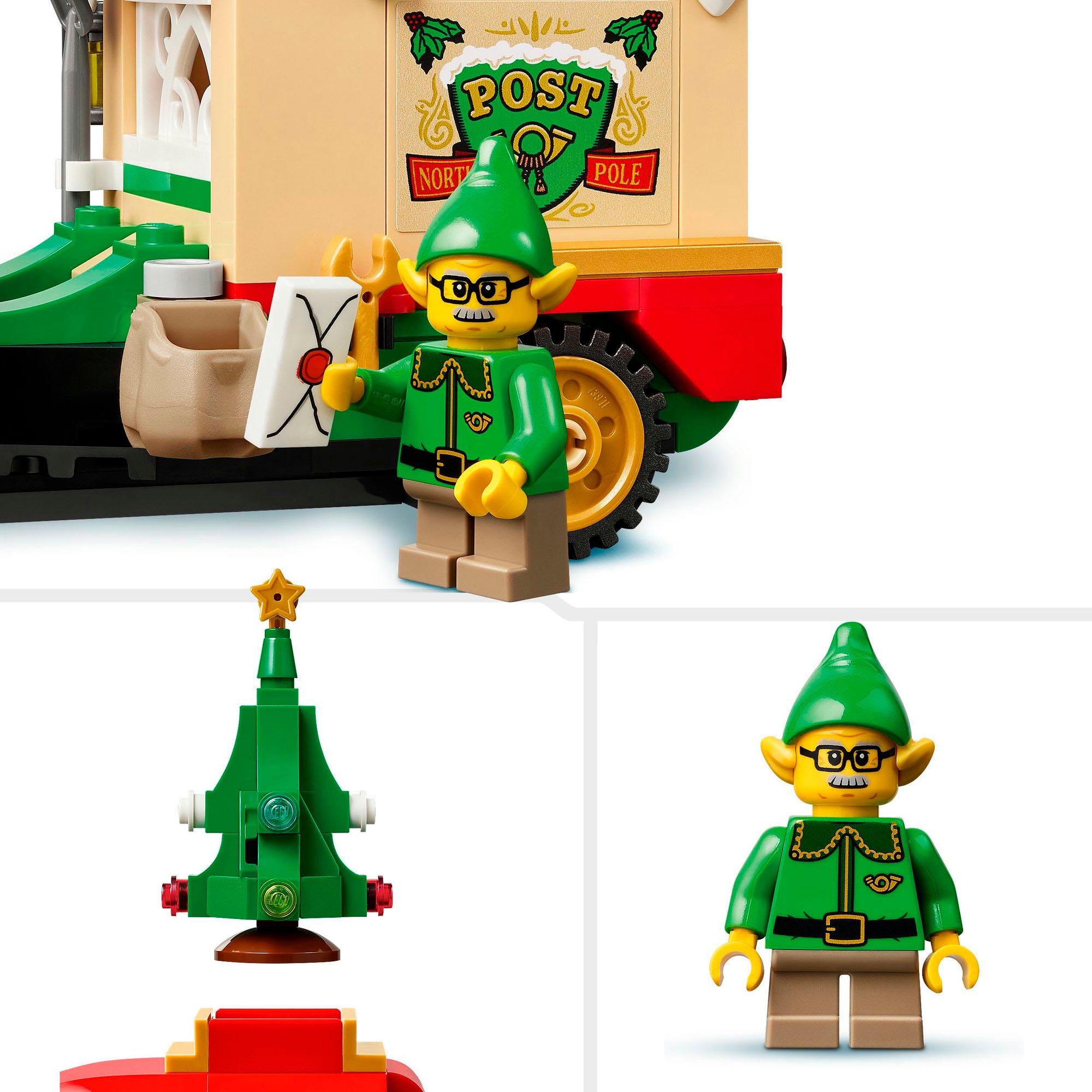 LEGO® Pions de construction »Lieferwagen des Weihnachtsmanns (40746), LEGO Iconic« Made in Europe