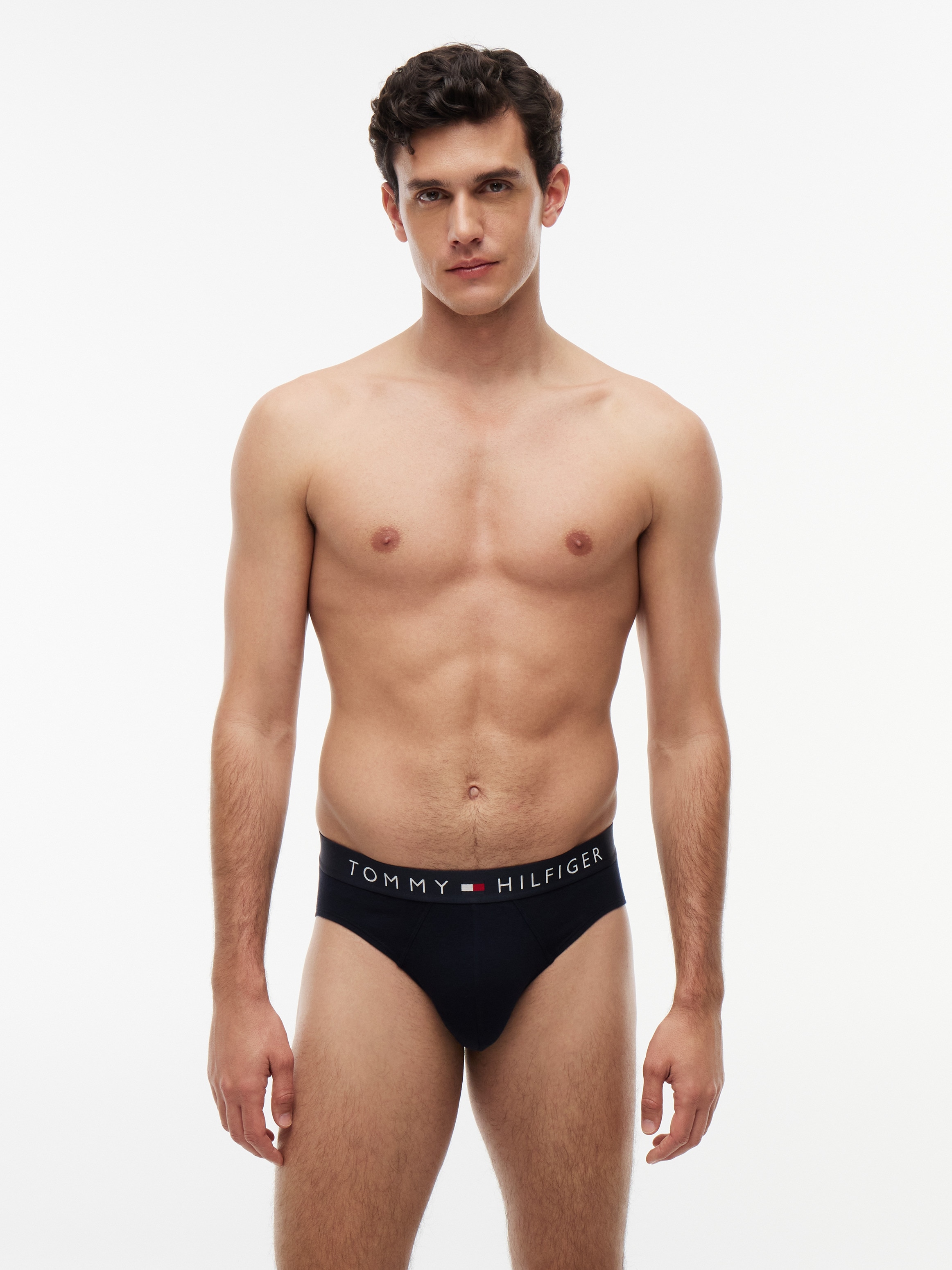 Tommy Hilfiger Underwear Slip »TH-3P BRIEF« Packung, 3er,  mit Tommy Hilfiger Logoschriftzug