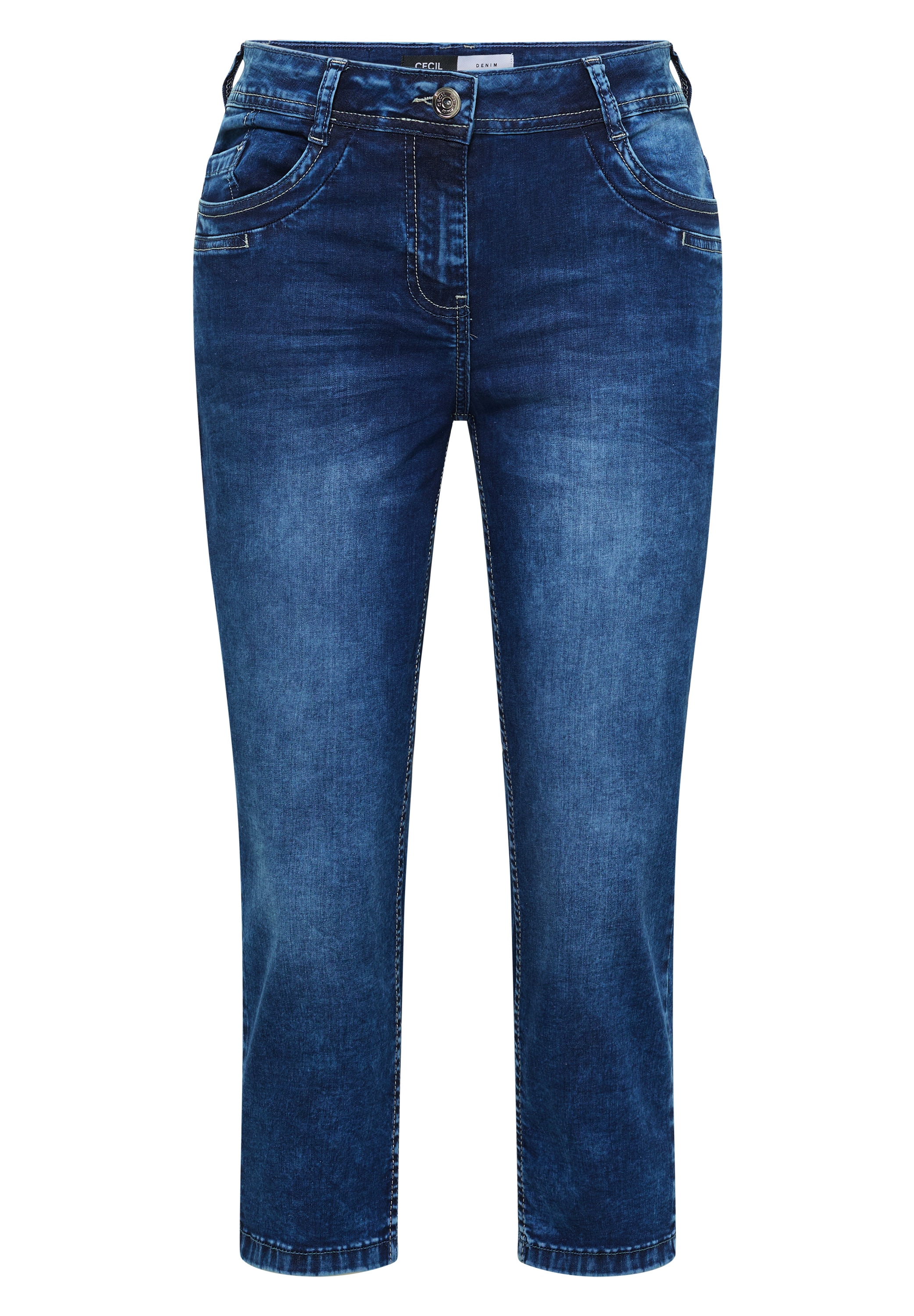 Cecil Jeans 3/4 »Style Scarlett« jeans slim leg avec stretch