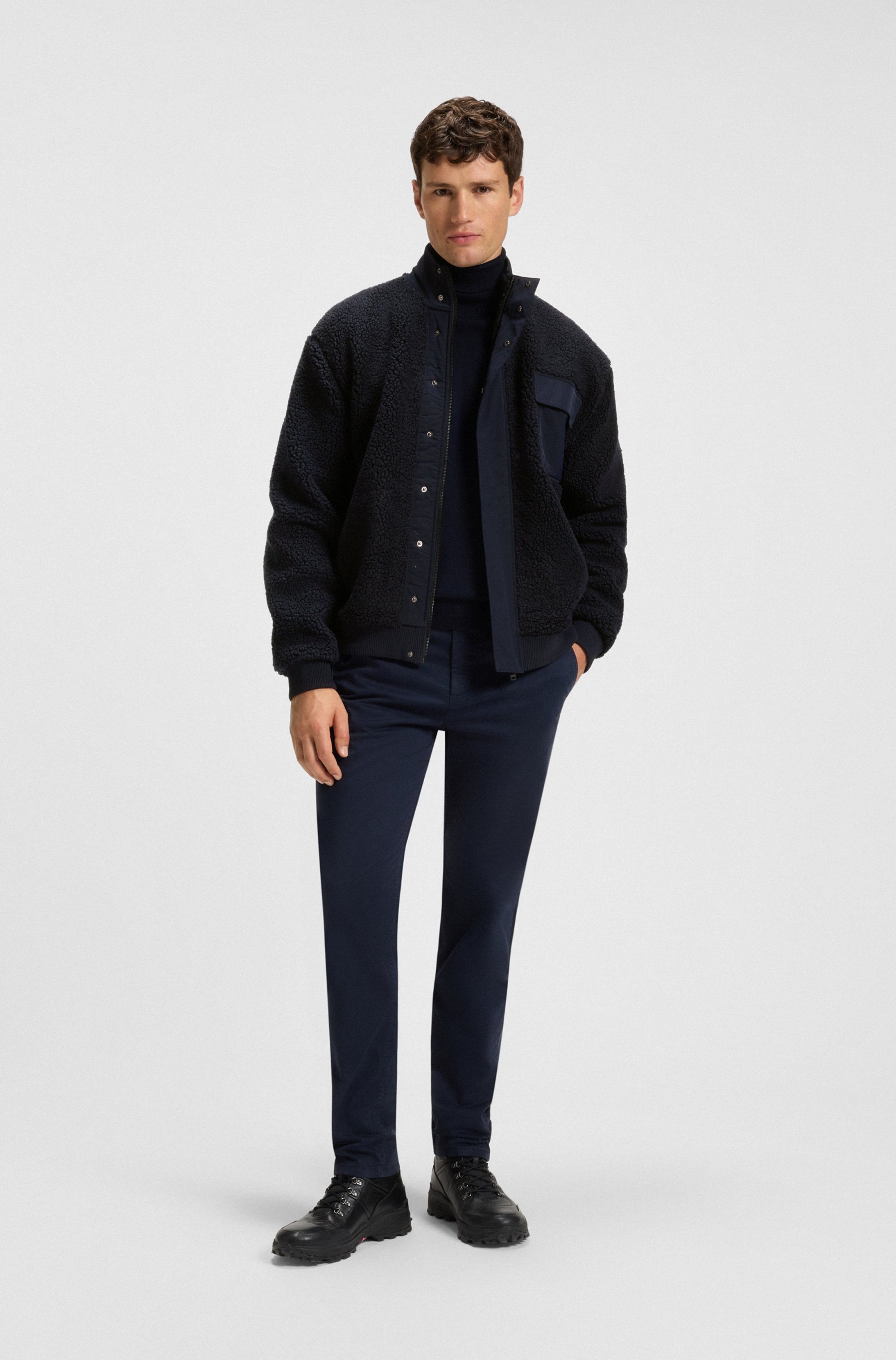 BOSS ORANGE Blouson »Ze cozysolid«