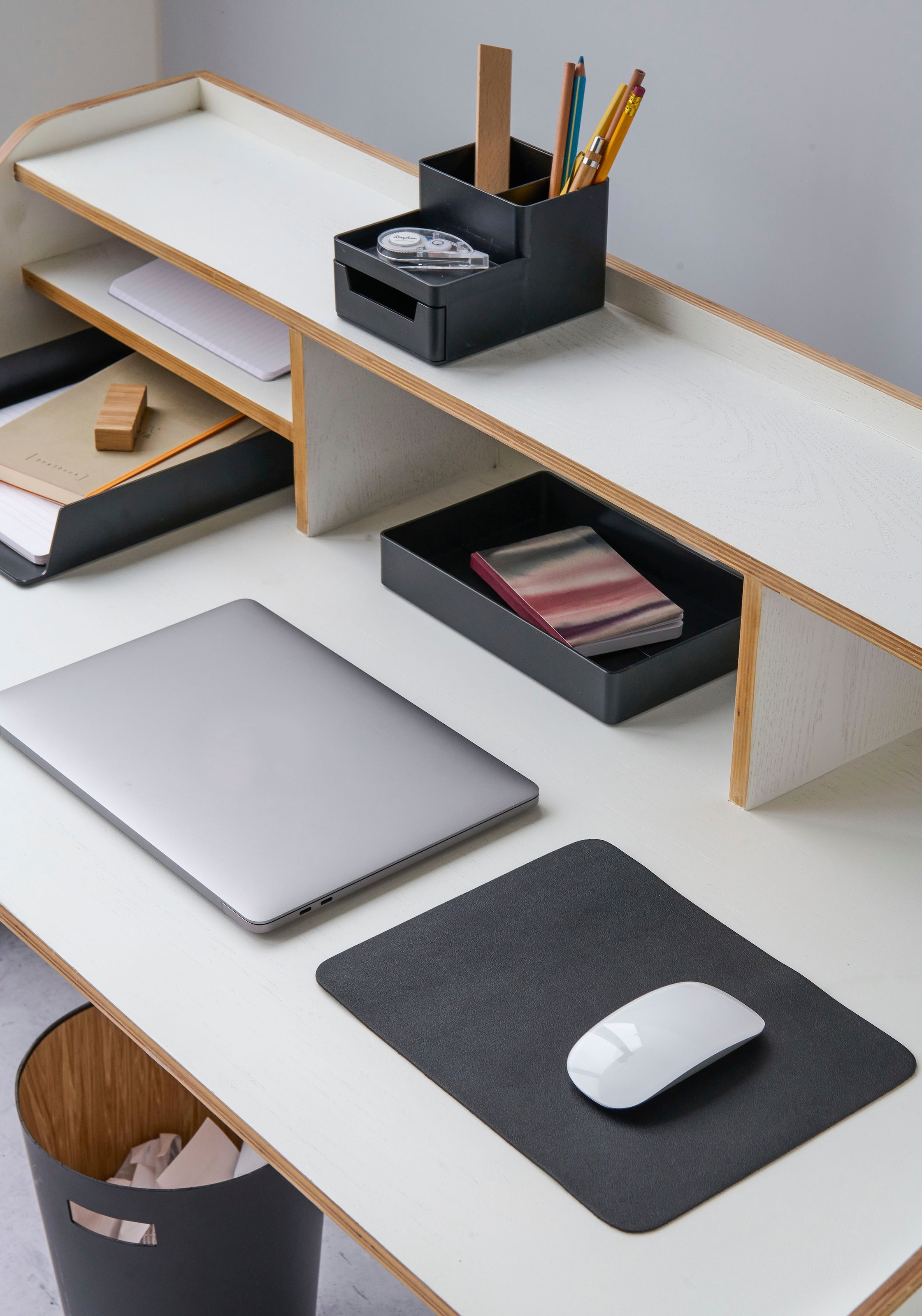 Zeller Present Organizer »Schreibtischunterlage inklusive Mousepad« Kunstleder, leicht abwischbar