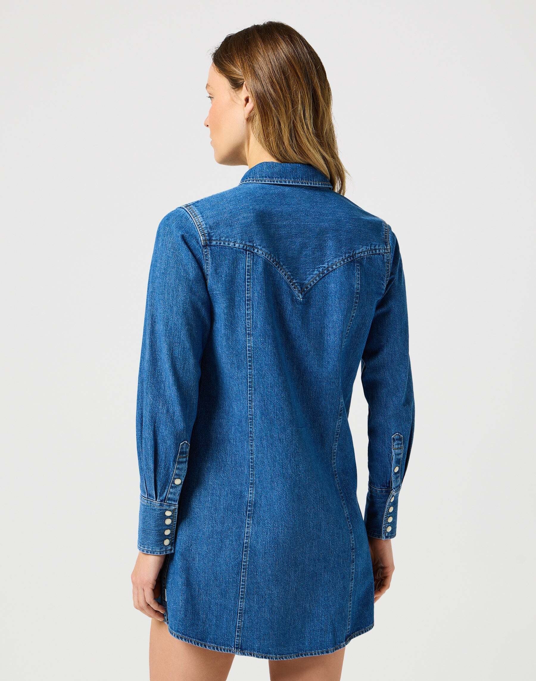 Wrangler Robe en jean »WRANGLER Jeanskleid Reg Denim Dress«