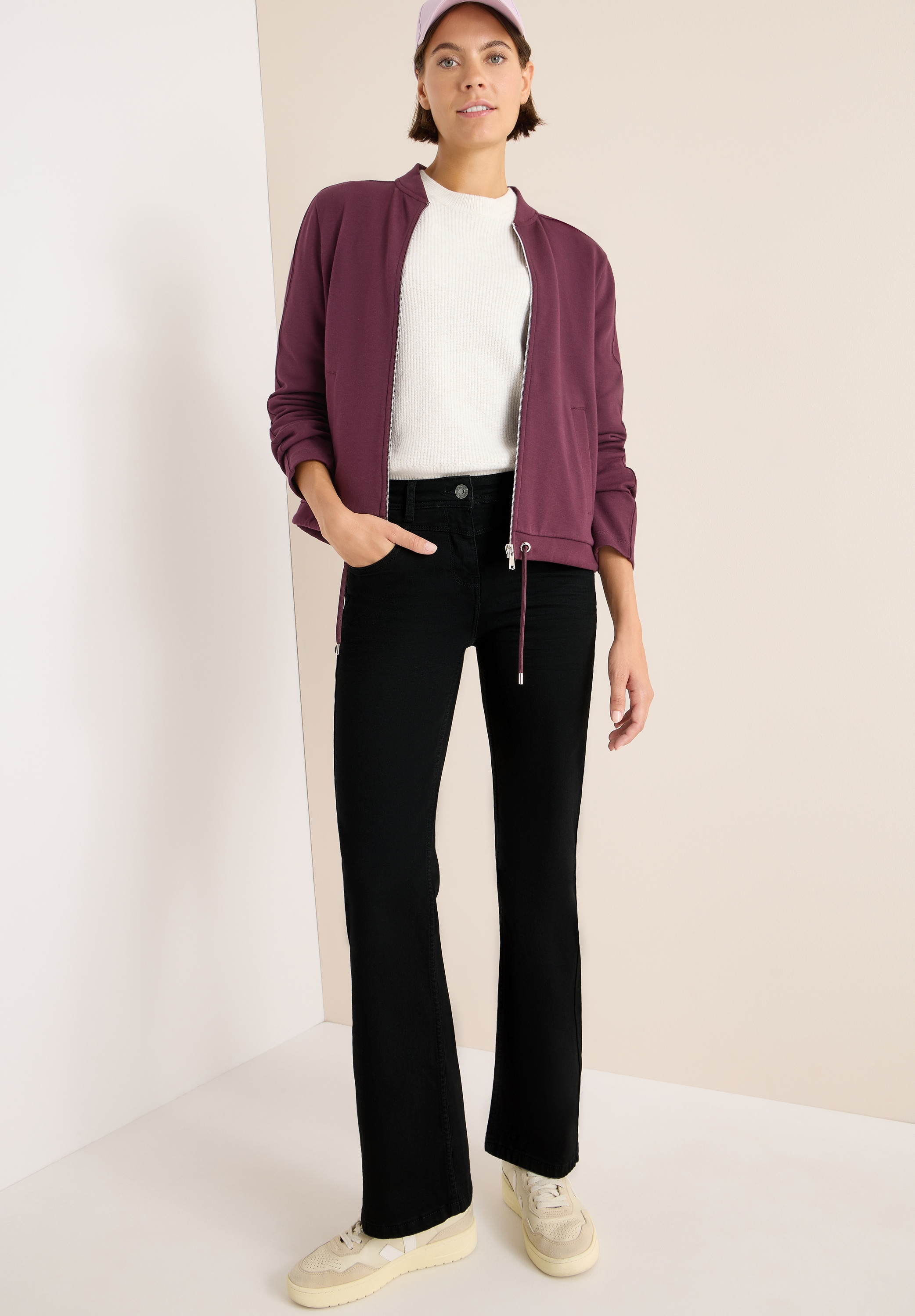 Cecil Slim-fit-Jeans »Style Toronto« im 5-Pocket Style und mit Stretch