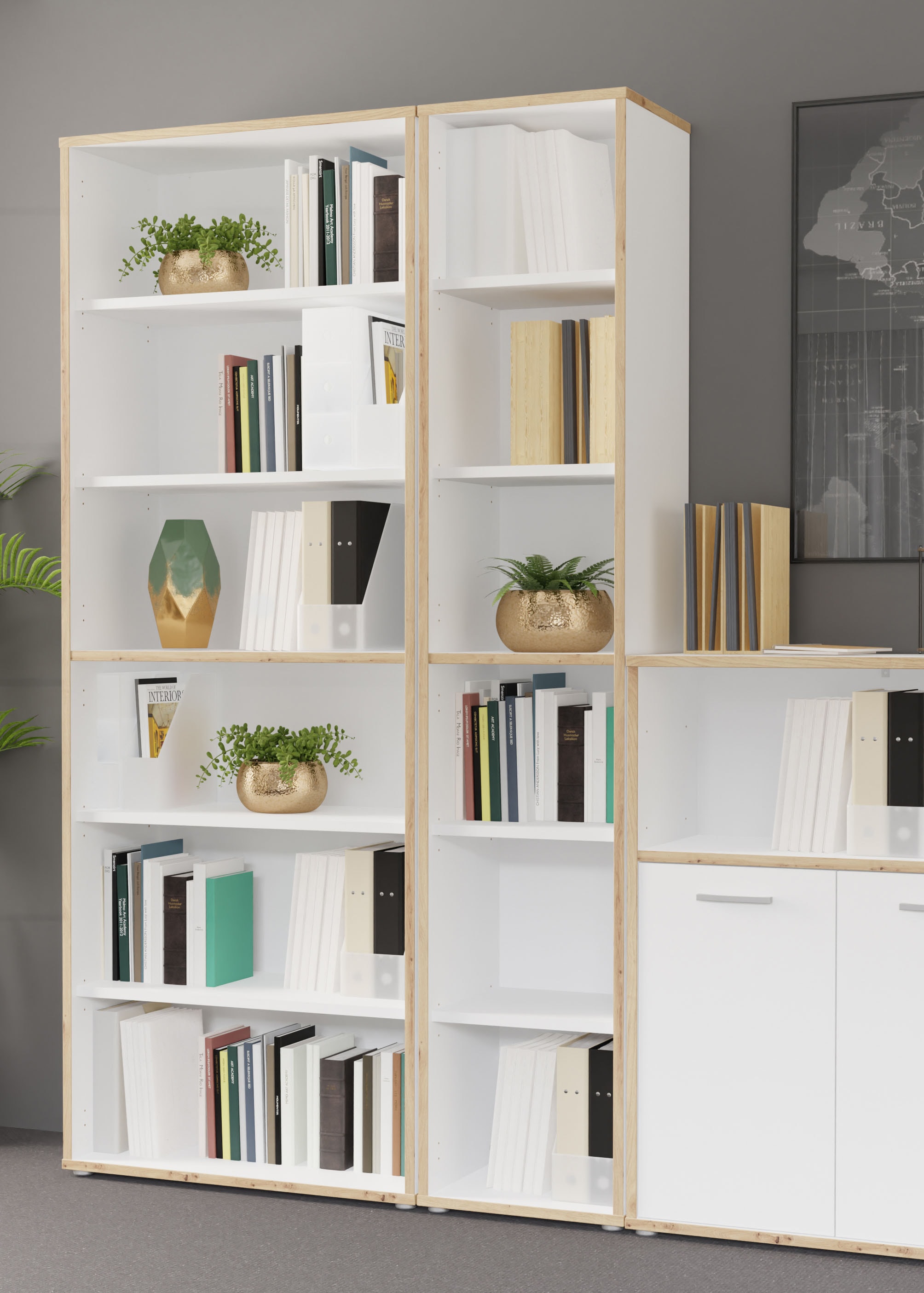 FORTE Étagère à dossiers »Keflav« Largeur 44,8 cm
