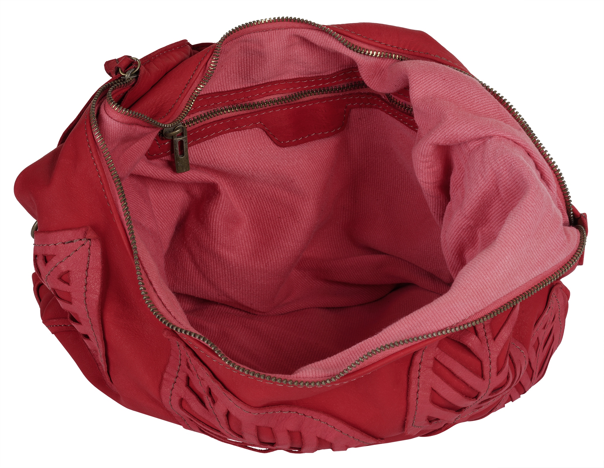 Samantha Look Shopper echt Leder, Made in Italy