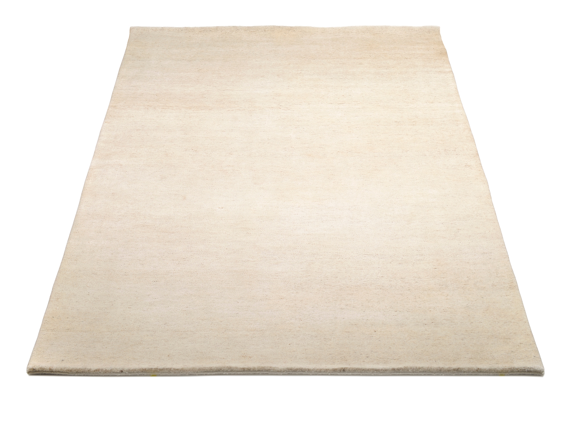 OCI DIE TEPPICHMARKE Wollteppich »ESEMPIO UNI MELANGE« rechteckig 18 mm Höhe reine Wolle, handgeknüpft, hochwertig verarbeitet