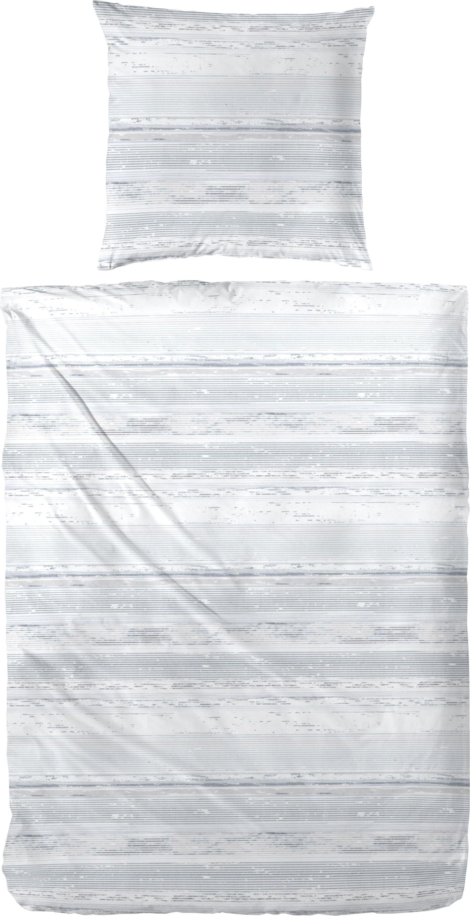 Primera Bettwäsche »Wellengang« 2 Stk. tlg. mit bewegten und zarten Linien