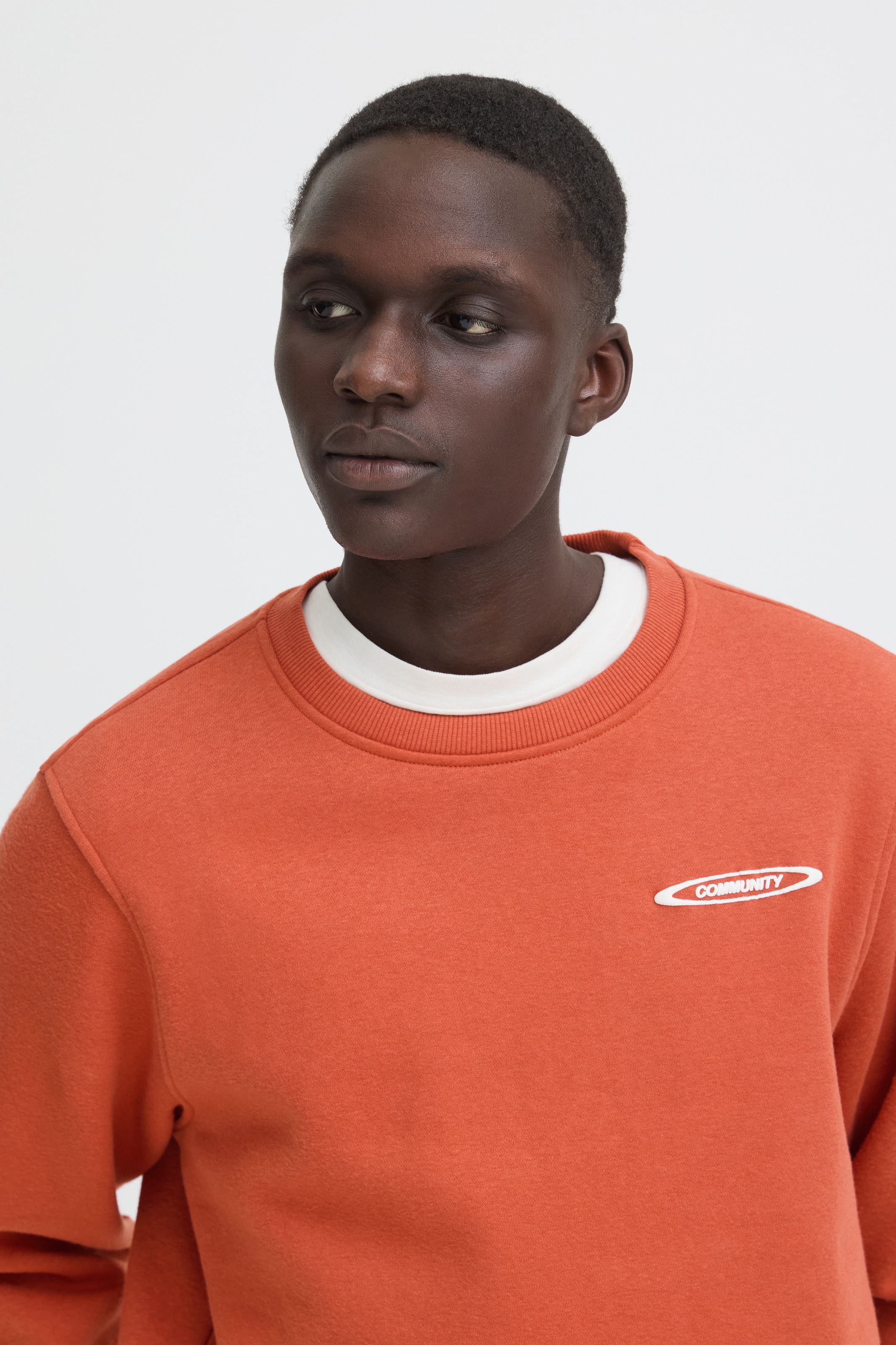Blend Sweat-shirt »BHKEYAN GRAPHIC CREW SWEAT«, mélange coton, coupe régulière

