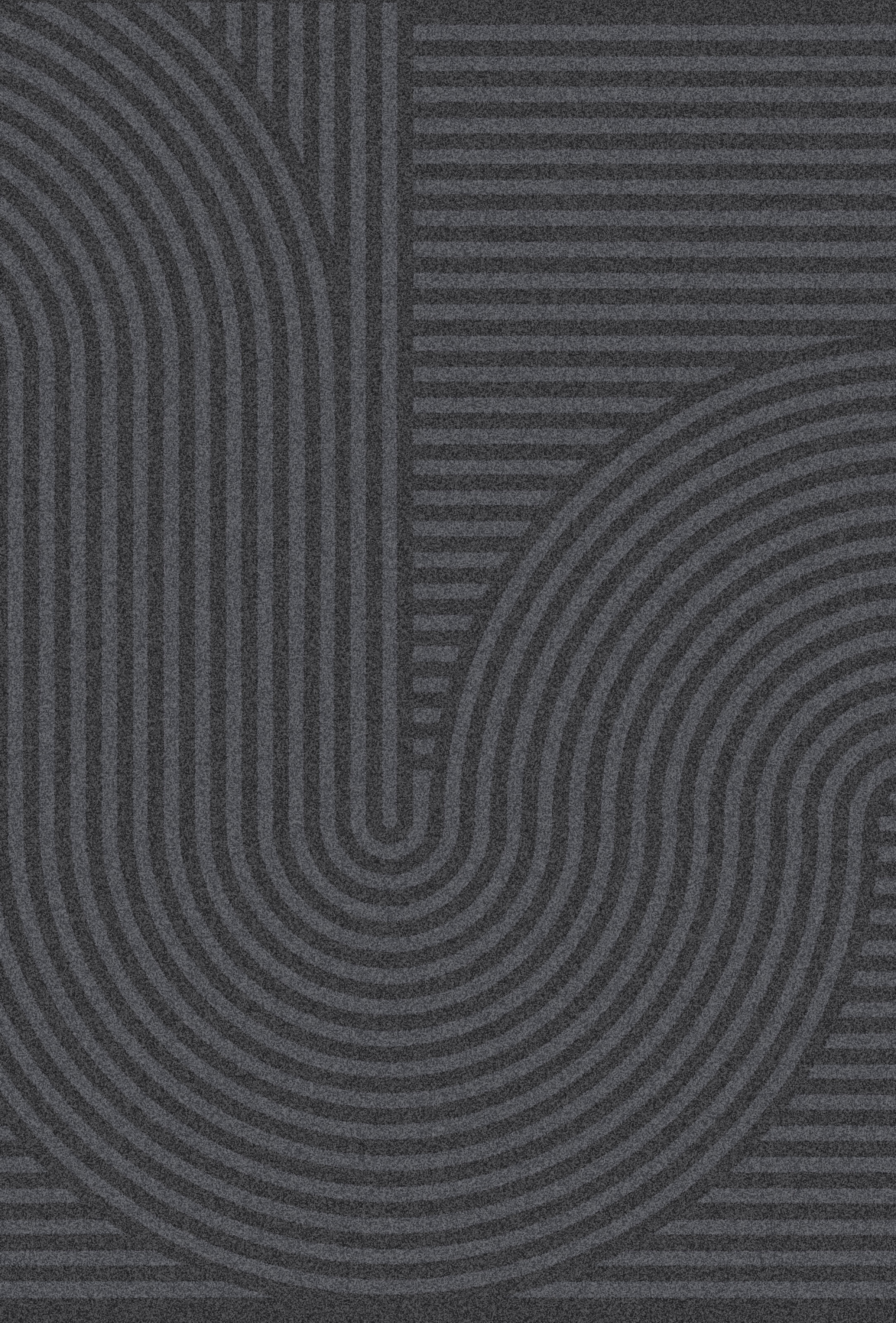 GOODproduct Tapis de sol »Sammo, Schmutzfangmatte, Teppich, für Hausflur und Wohnbereiche« Rectangulaire 5 mm Höhe Indoor, Eingangsmatte, Design, Scandi, Zen, rutschfeste Unterseite