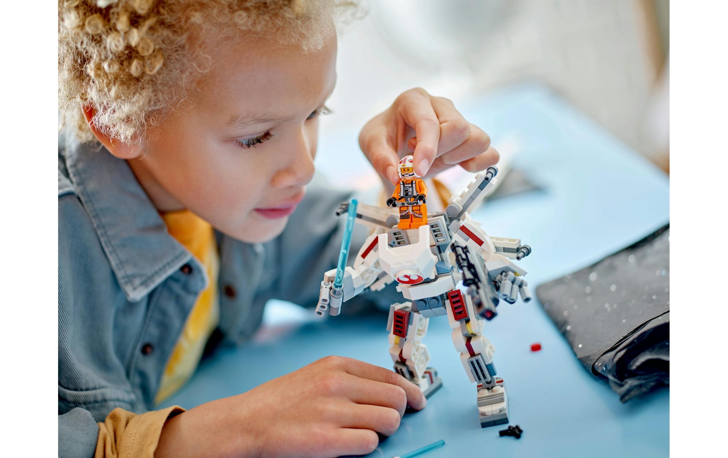 LEGO® Spielbausteine »Star Wars Luke Skywalkers X-Wing Mech 75390«