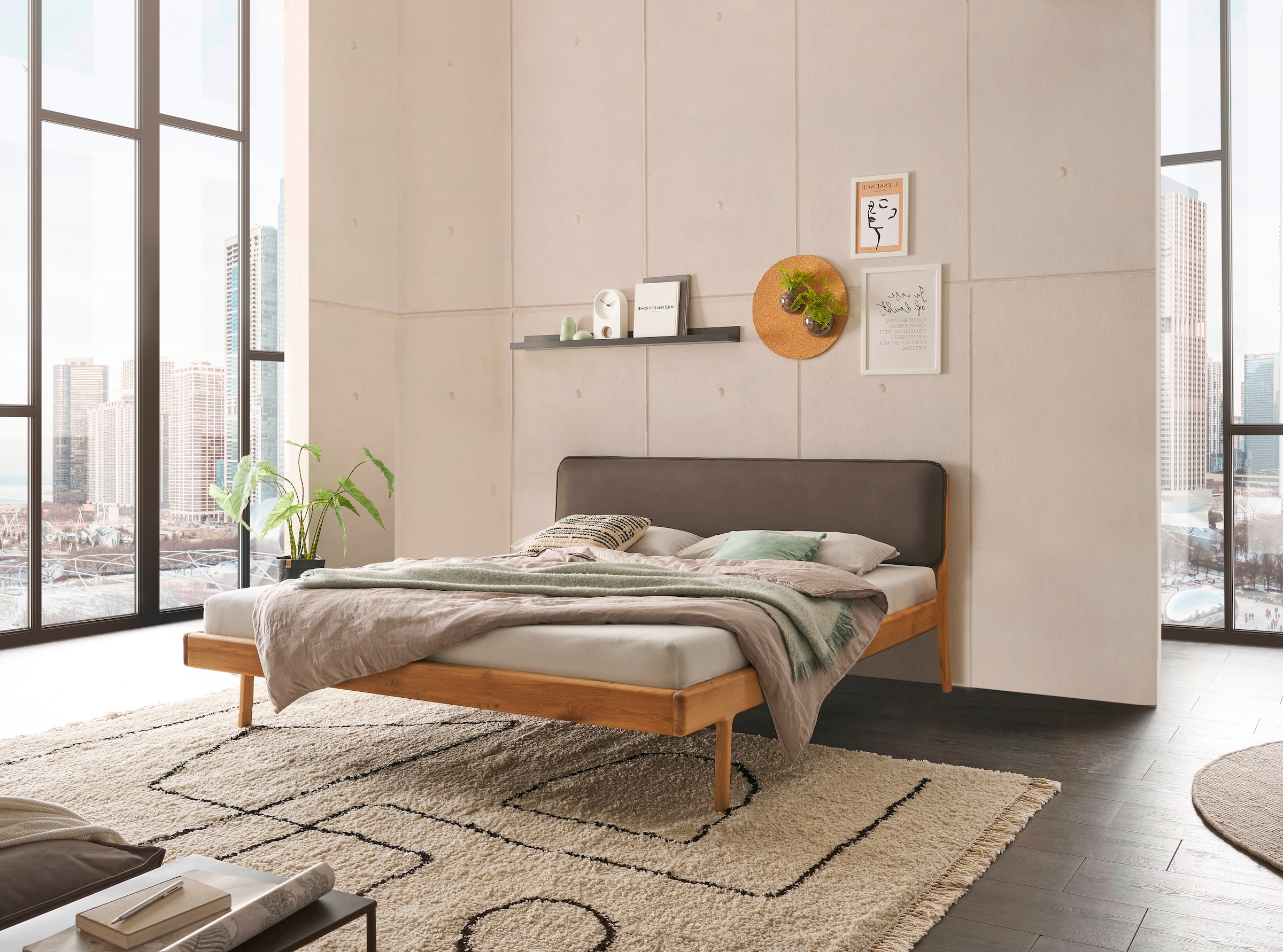 Schlafkontor Massivholzbett »Jerik«