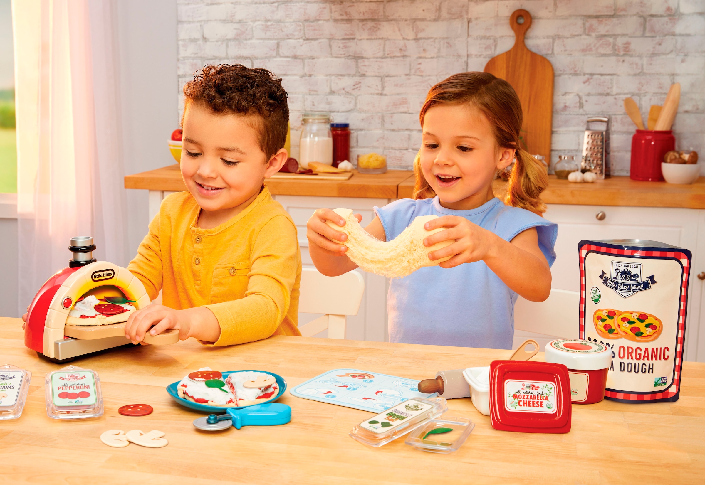 Little Tikes® Aliments pour enfants »Creative Chefs Pizza Kit«