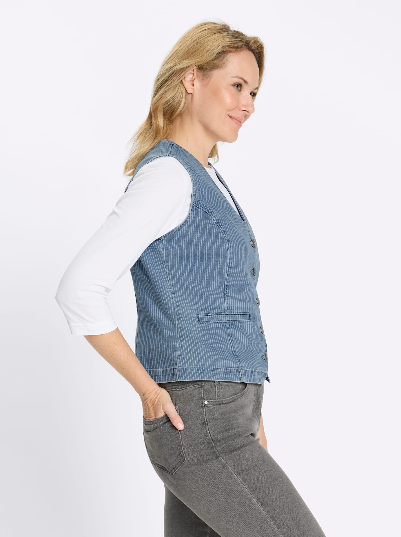 Classic Basics Gilet en jean
