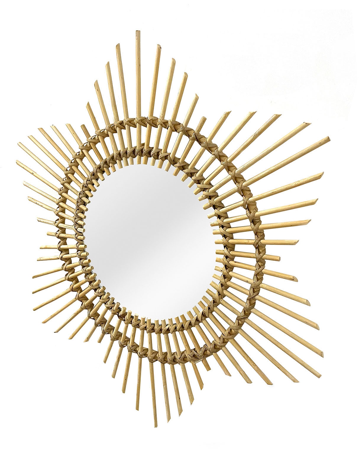 Kayoom Wandspiegel »Rattan Spiegel Aina 425«