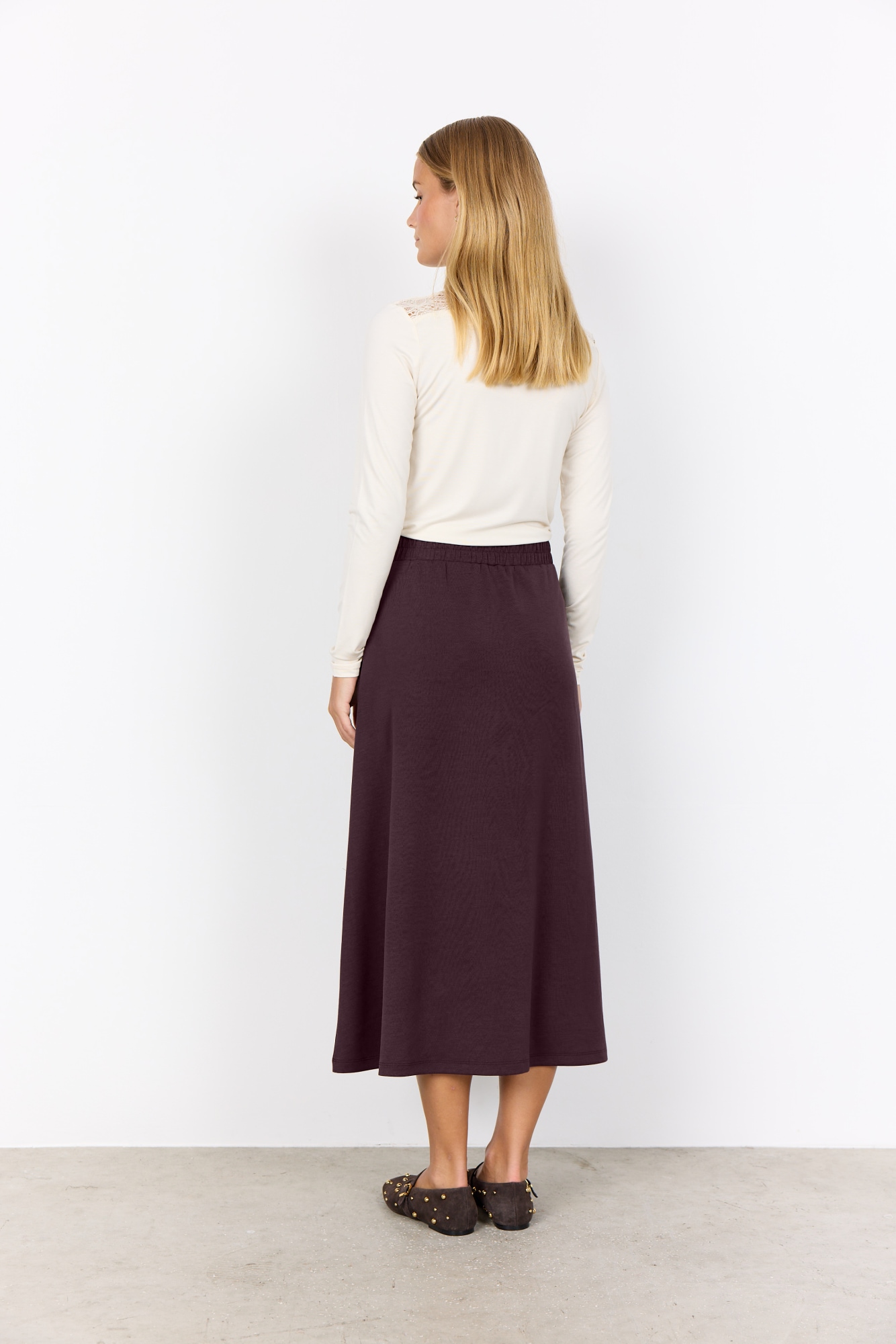 soyaconcept Langarmshirt »SC-MARICA 301« Viskosemischung, Spitze