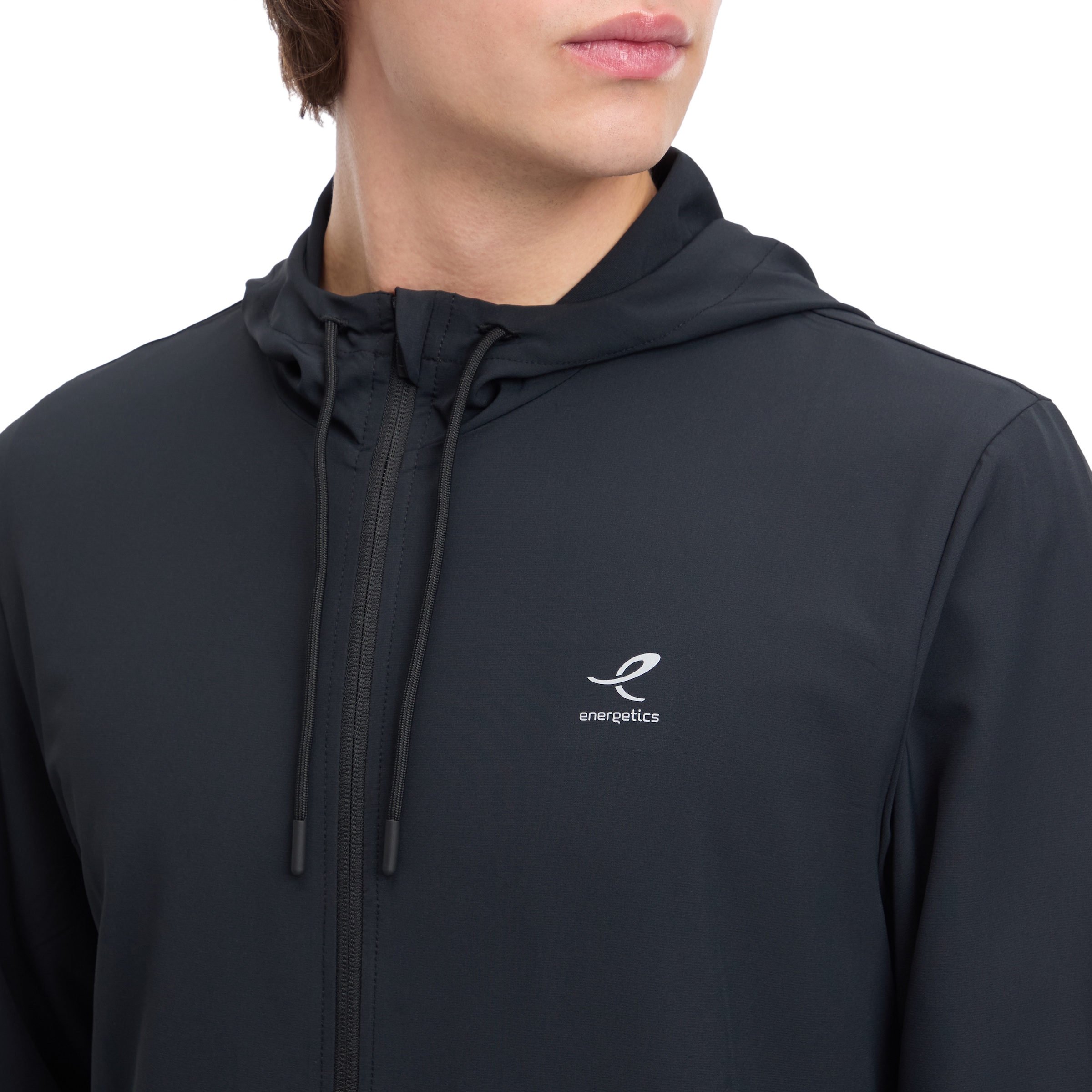Energetics Veste d'extérieur »HE.-KAPUZENJACKE MURPHY M« avec capuche, en polyamide et élasthanne, coupe régulière,