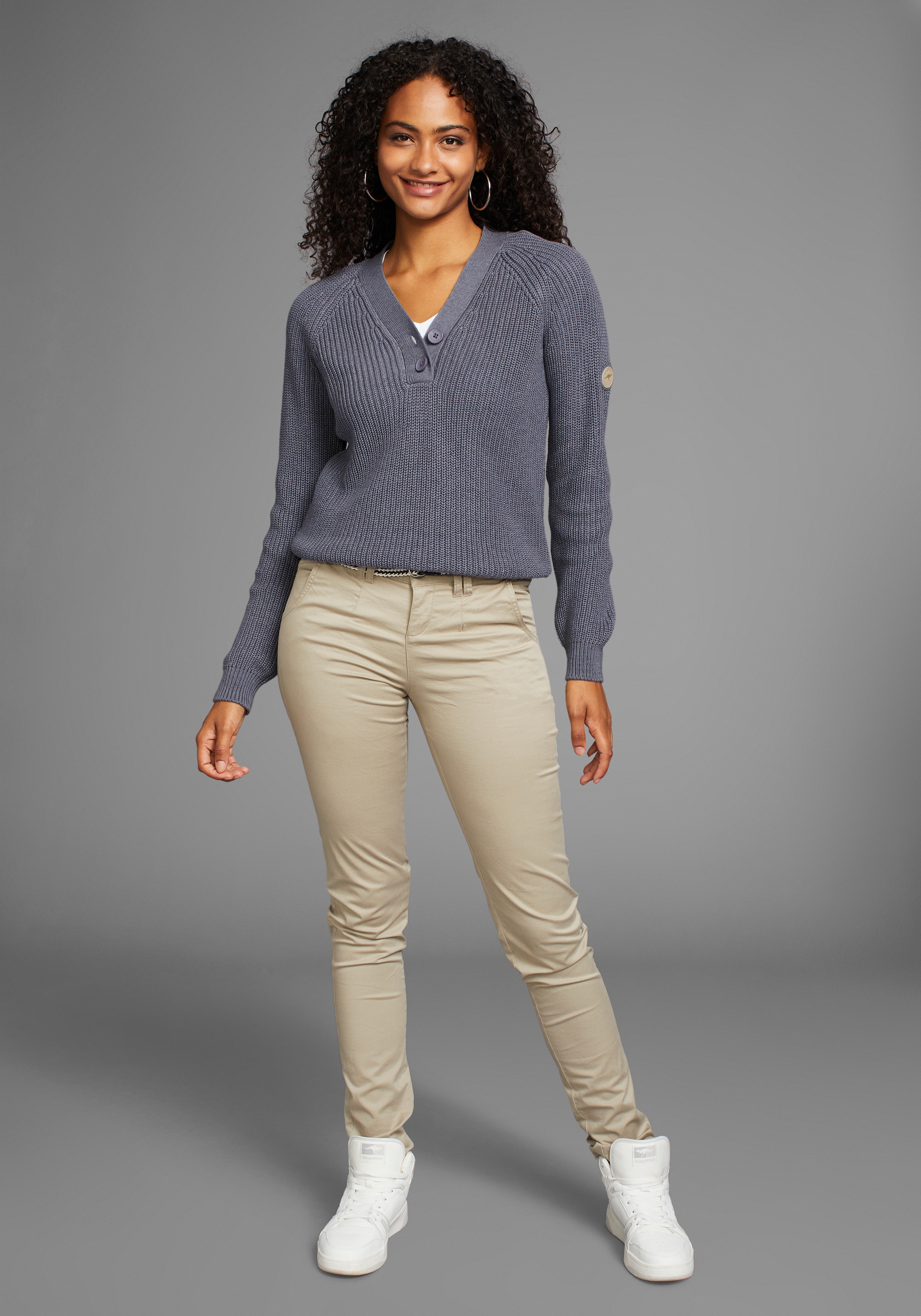 KangaROOS Pull col V mit V-Ausschnitt