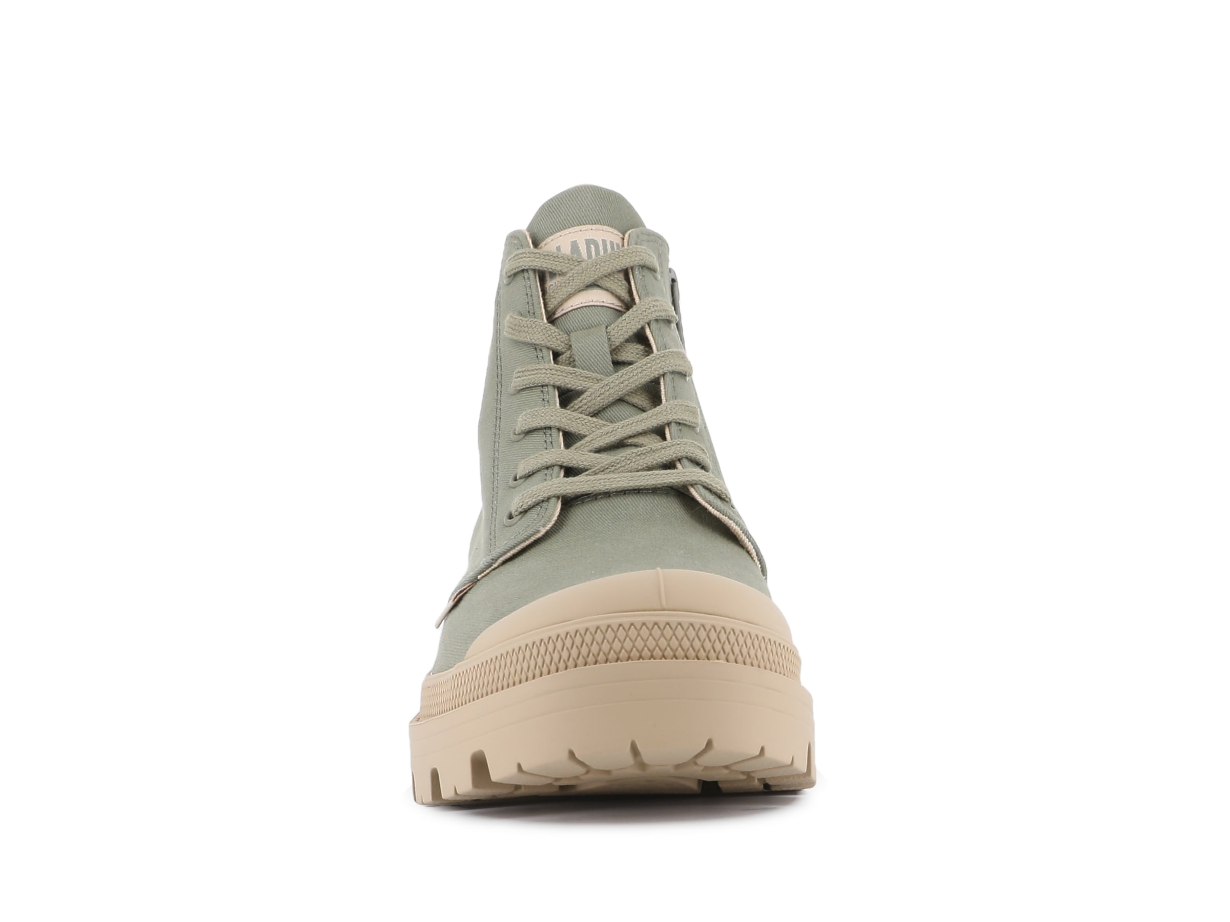 Palladium Schnürstiefelette »PALLABASE TWILL«  Schnürstiefel, Schnürboots aus Canvas mit Reissverschluss