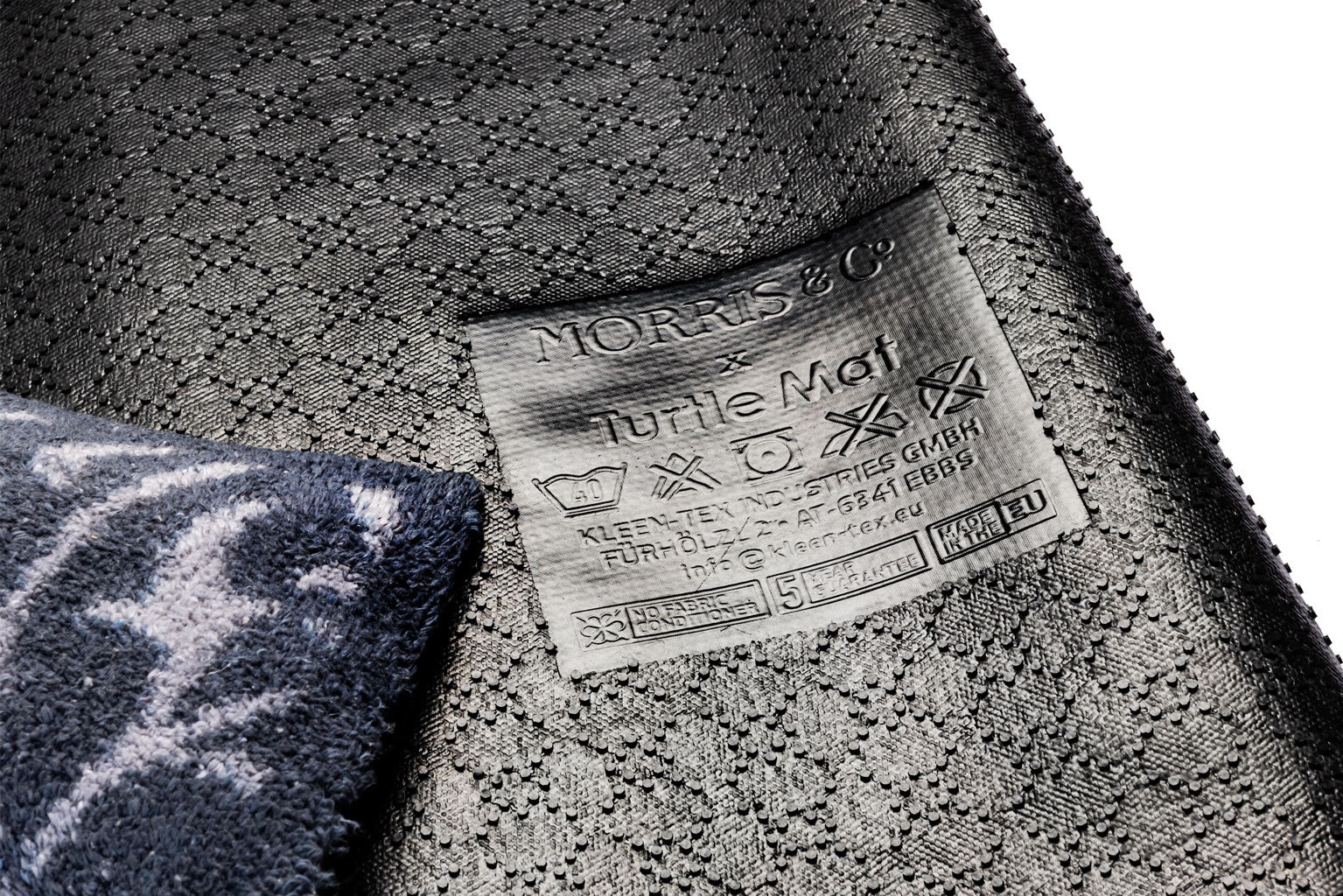 Turtle Mat Tapis de sol »St James Ceiling Grey« Rectangulaire 9 mm Höhe