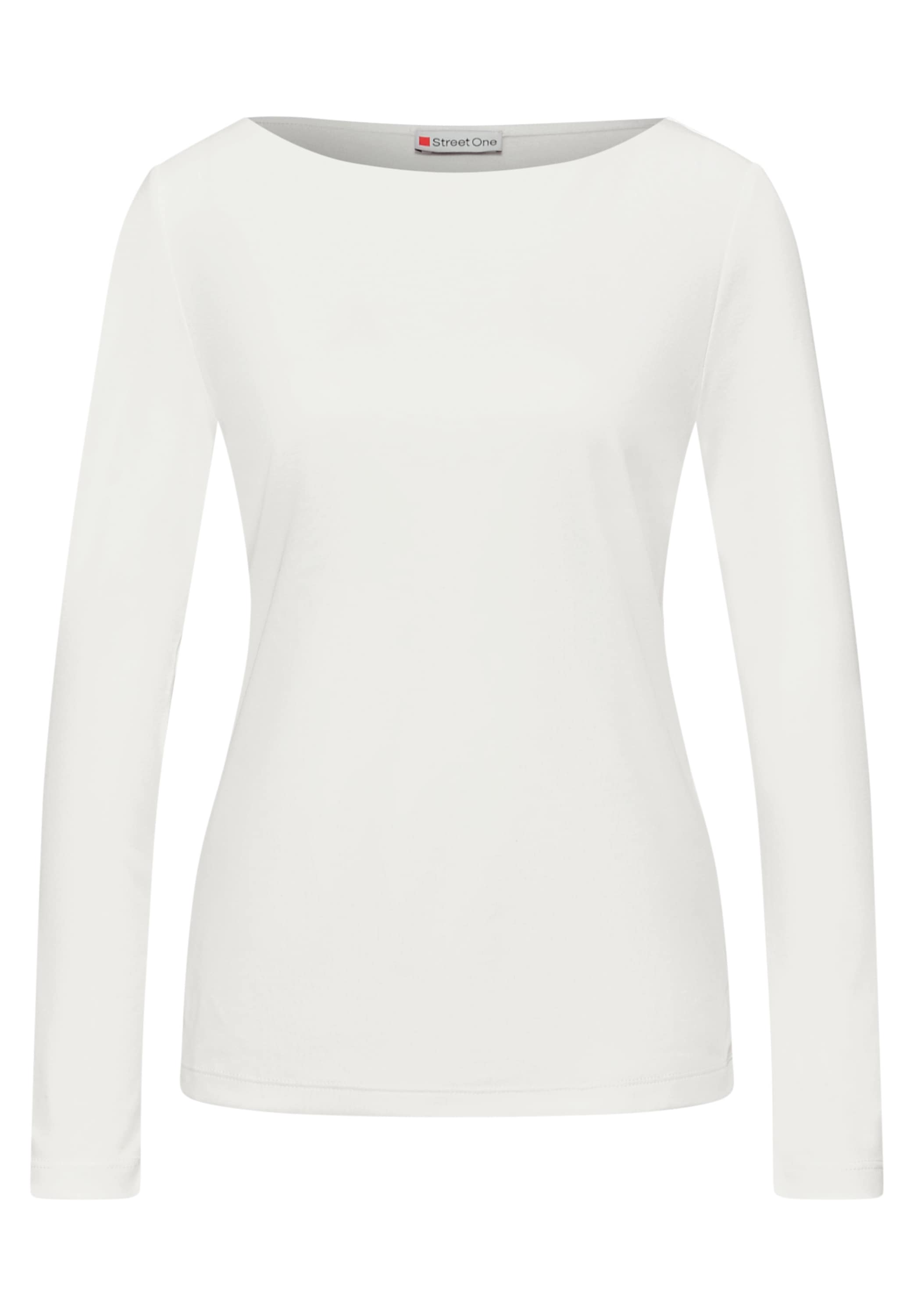 STREET ONE T-shirt à manches longues »Style Lanea« mit U-Boot Ausschnitt