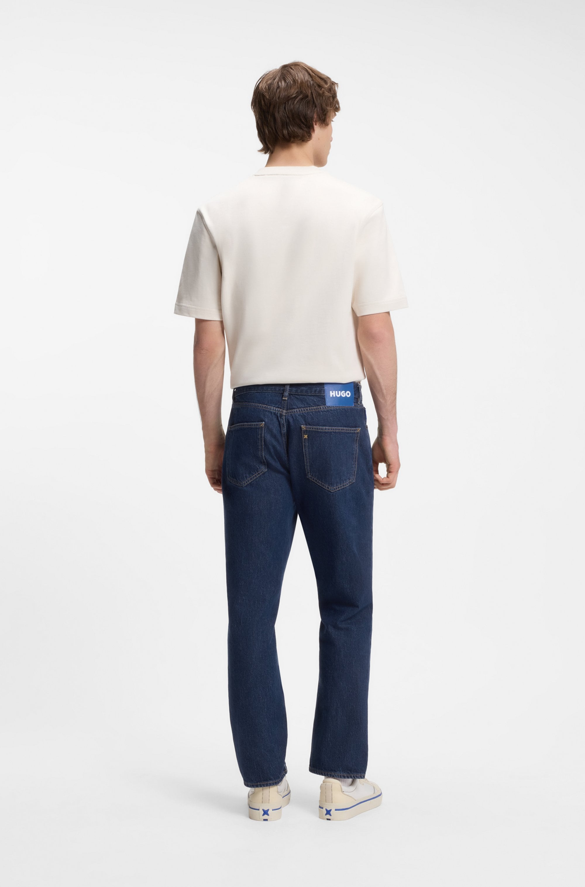 HUGO Jeans à 5 poches »Jonah« coupe régulière, coton pur