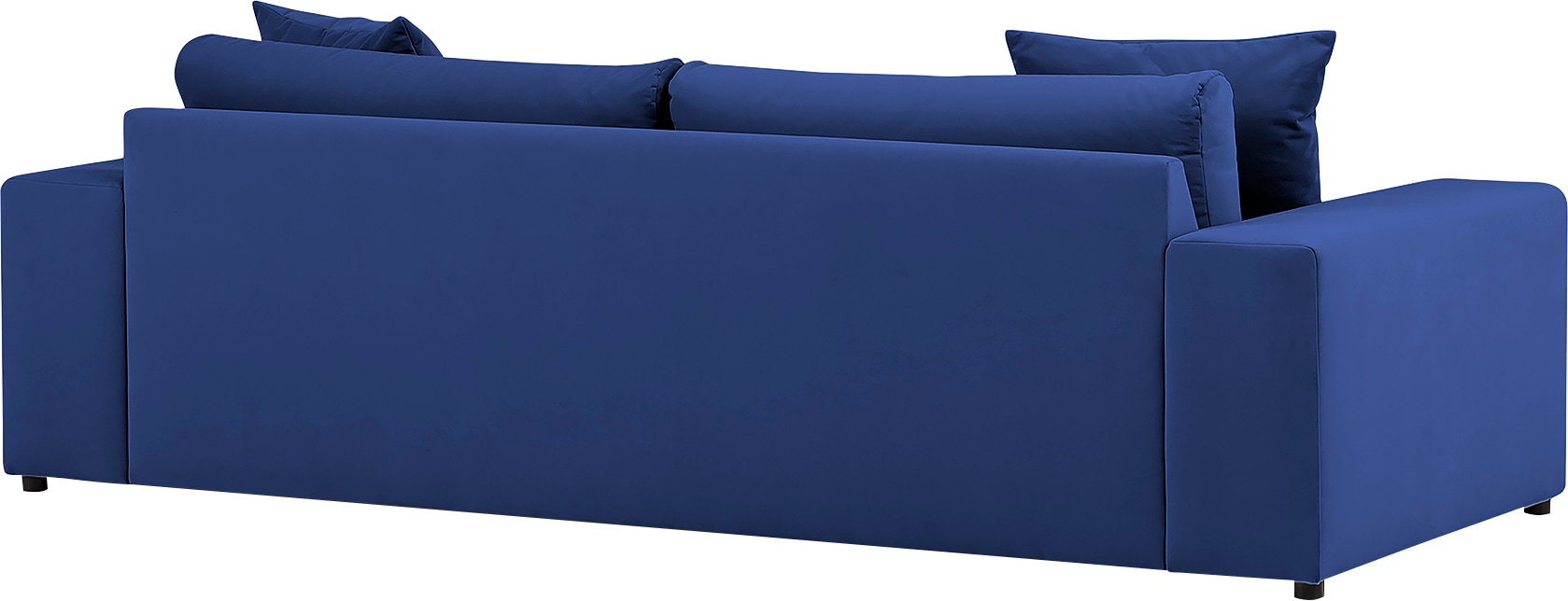 andas 3-Sitzer »SLEETLAND XXL in Samtvelours oder Vintage-Leder-Optik« besonders gross und bequem