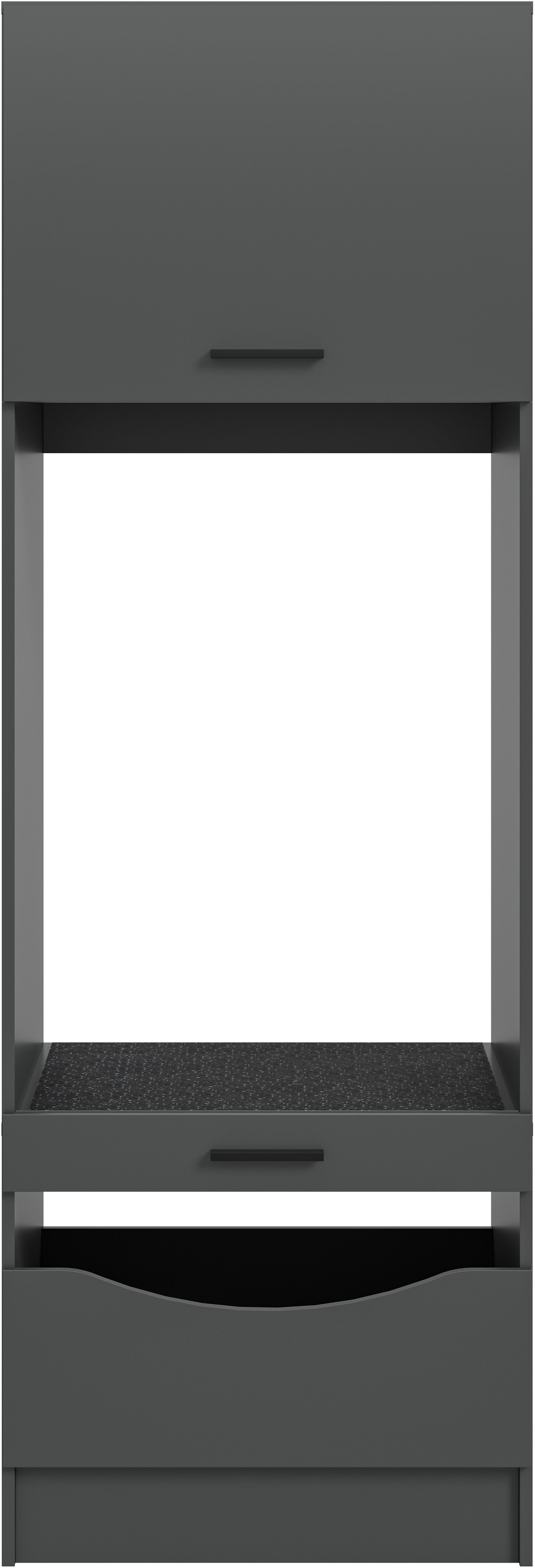 welltime Armoire pour machine à laver »FALAS,  Höhe 195 cm, 2 Klappen, 1 Auszug, viel Stauraum« disponible en différentes couleurs, pour machine à laver et sèche-linge, 