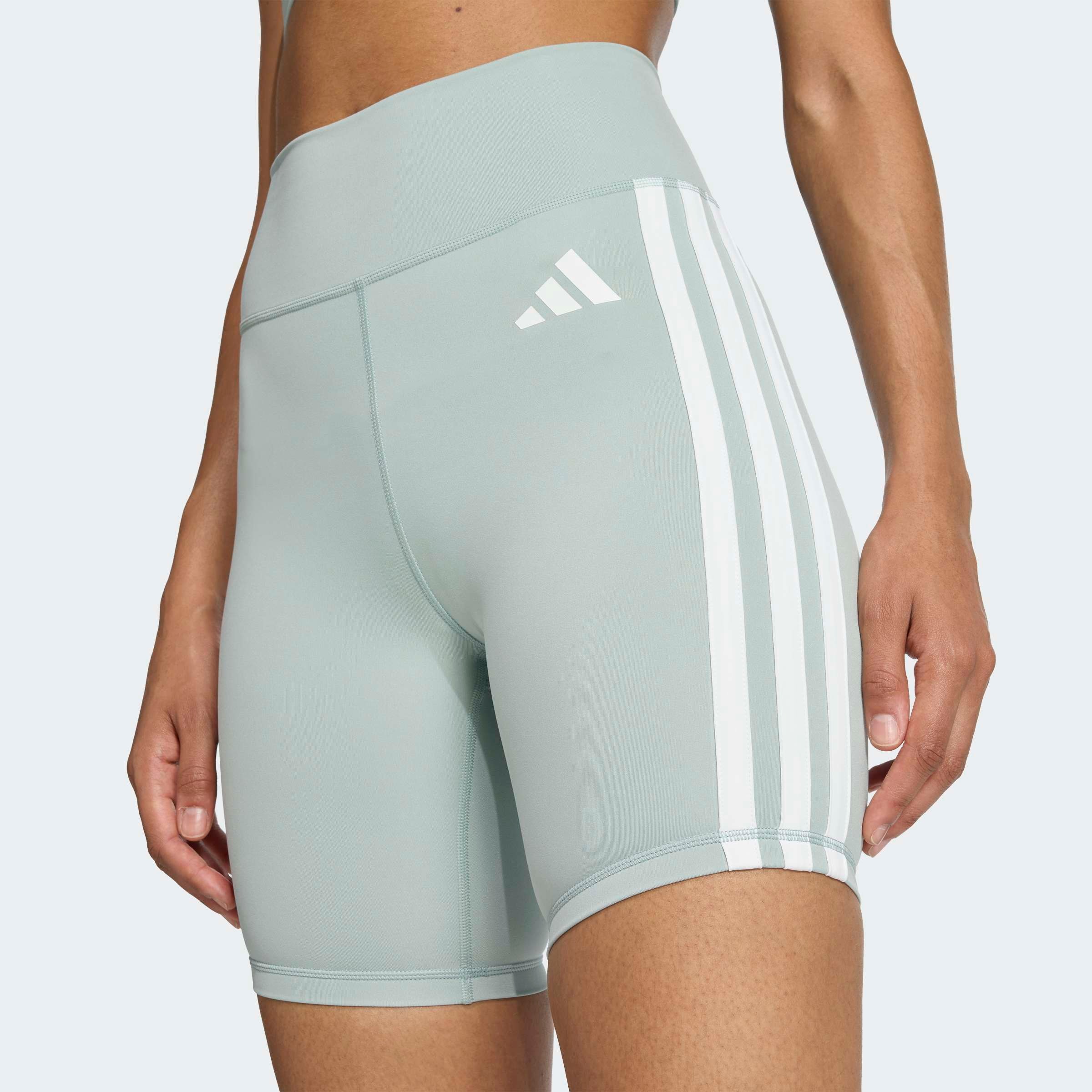 adidas Performance Shorts »OPTIME ESSENTIALS 3-STREIFEN KURZE LEGGINGS«