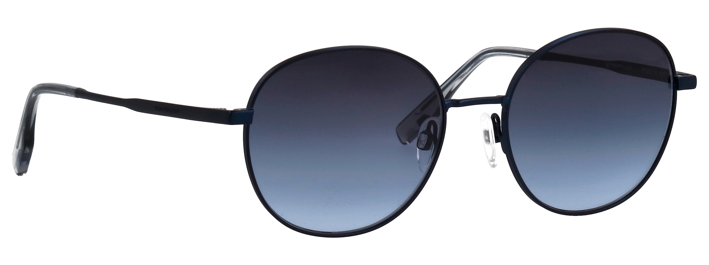 TOM TAILOR Lunettes de soleil »Modell 675000« Form Rund, Logoschriftzug auf Bügel, Metallfassung