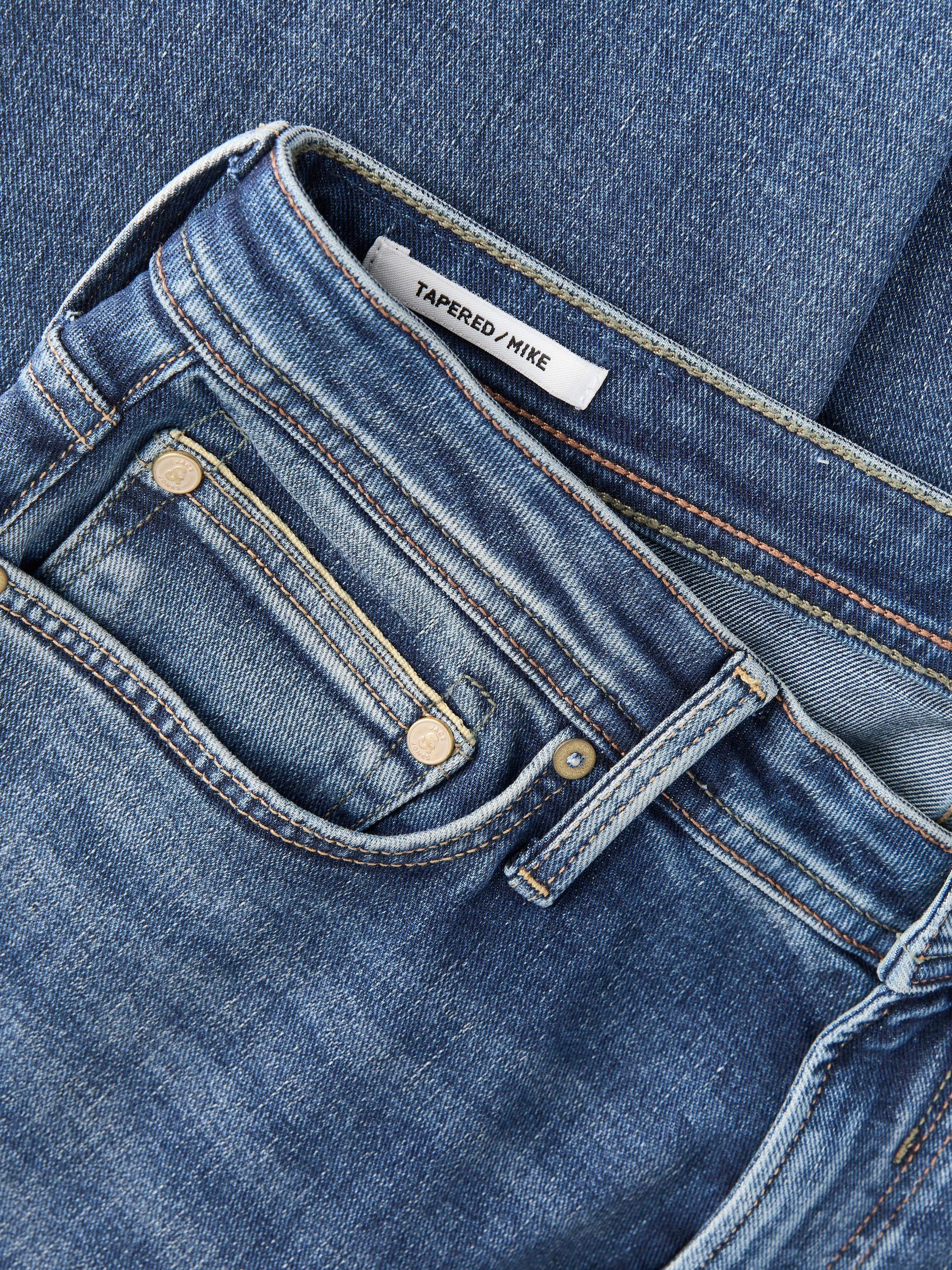 Jack & Jones Jeans confort »JJIMIKE JJPAOLO ST 350 SN« mélange de coton, coupe comfort