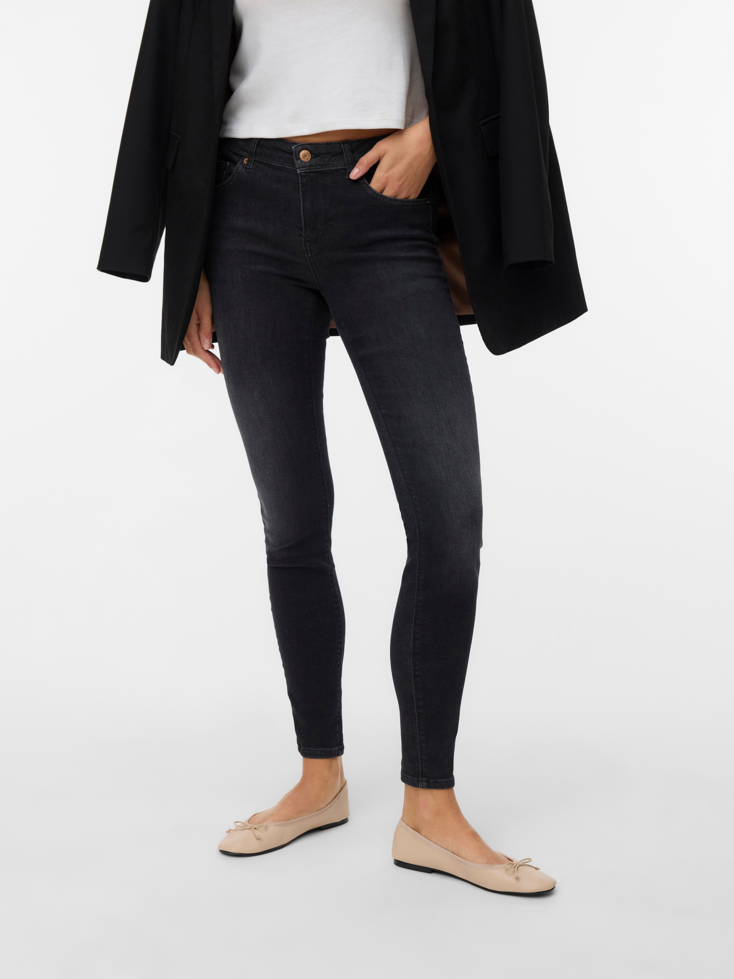 Vero Moda Skinny-fit-Jeans »VMLUX MR SLIM JEANS«