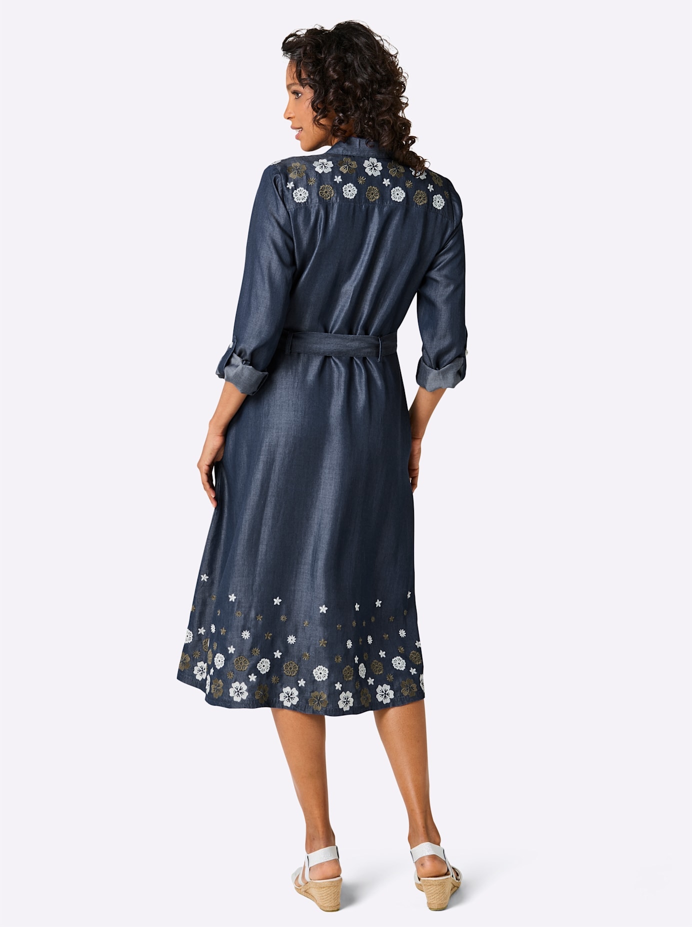 CREATION L PREMIUM Robe chemisier »Lyocell-Kleid«