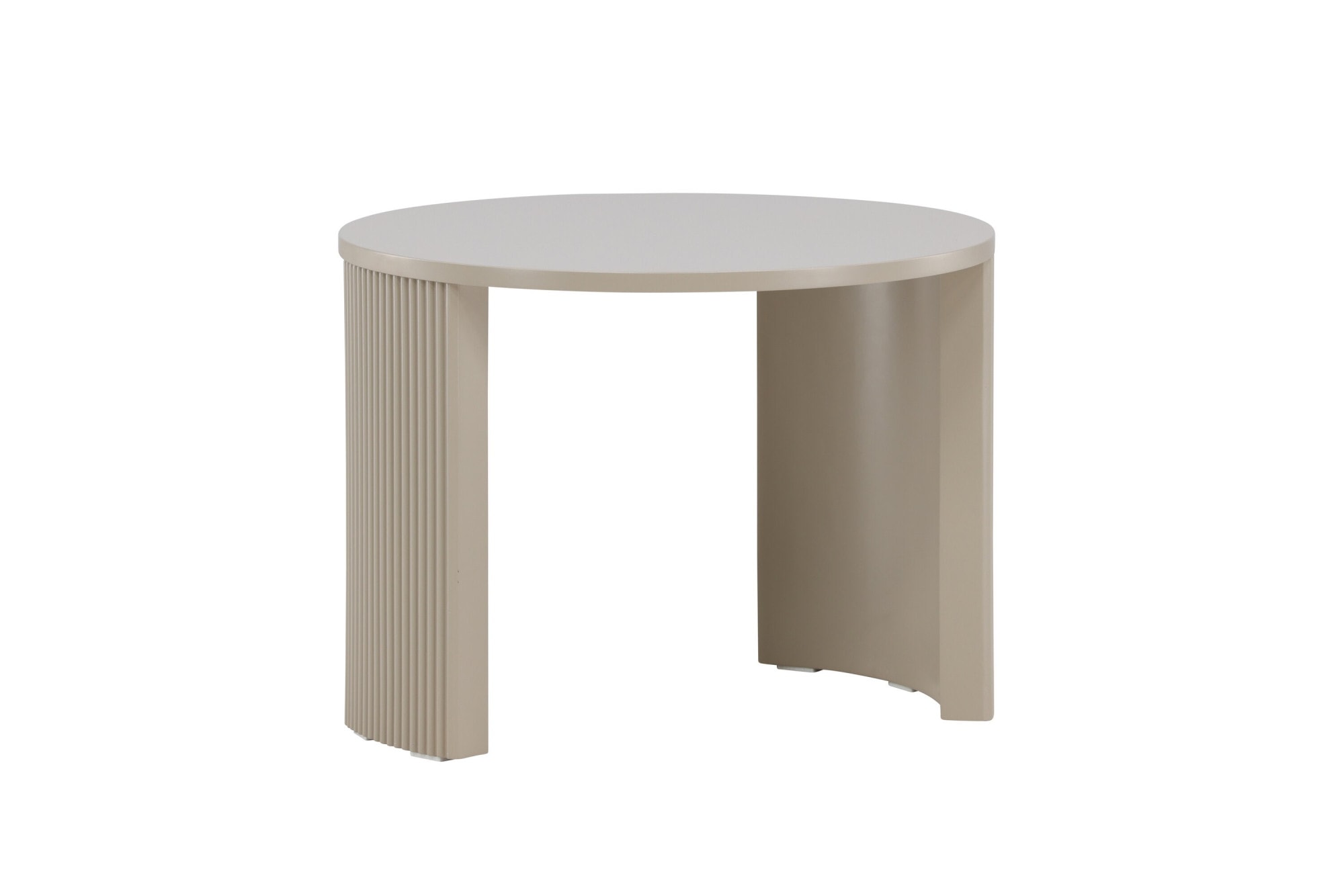 Venture Home Table basse Table basse, MDF, ronde, arrondie, compacte, discrète, classique